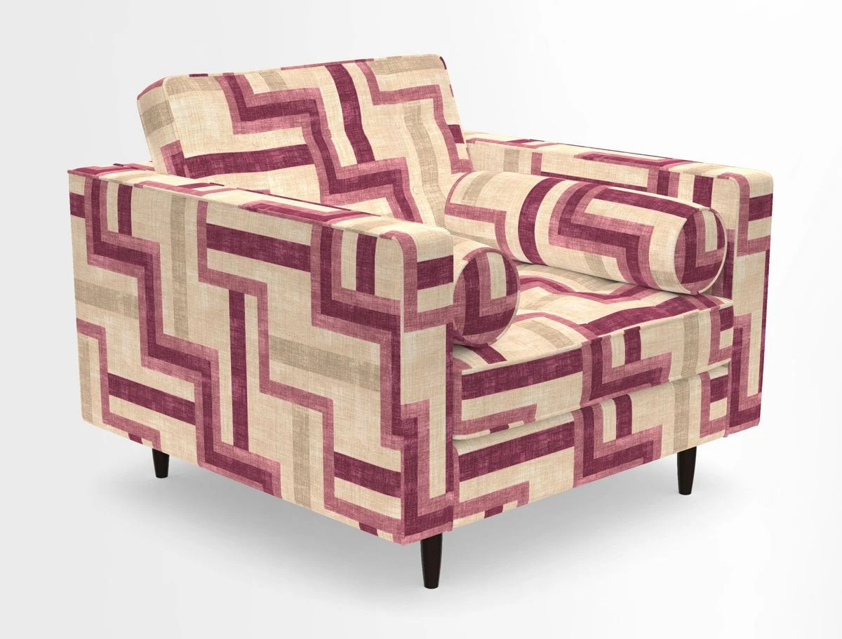 Marylebone Chair in Clever Tough And Eco Velvet Indigo