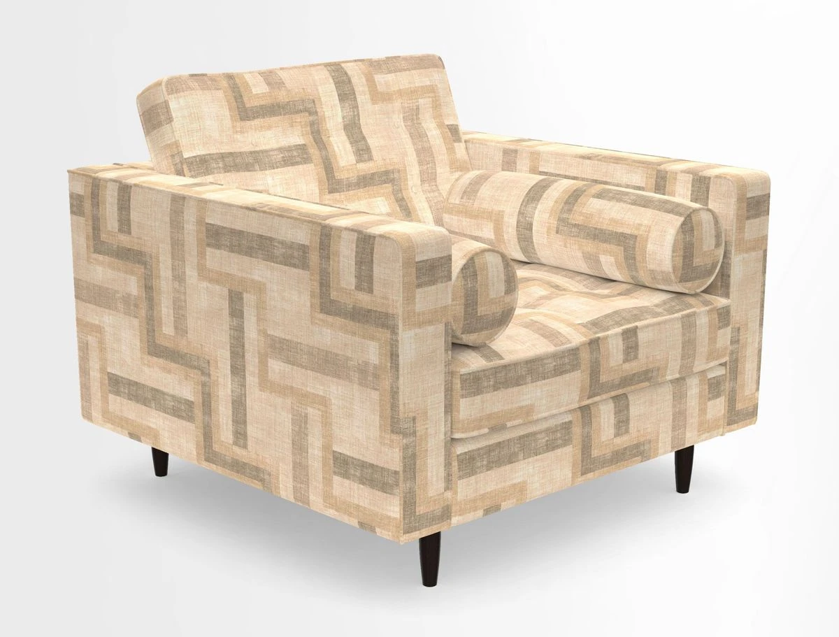 Marylebone Chair in Clever Tough And Eco Velvet Indigo