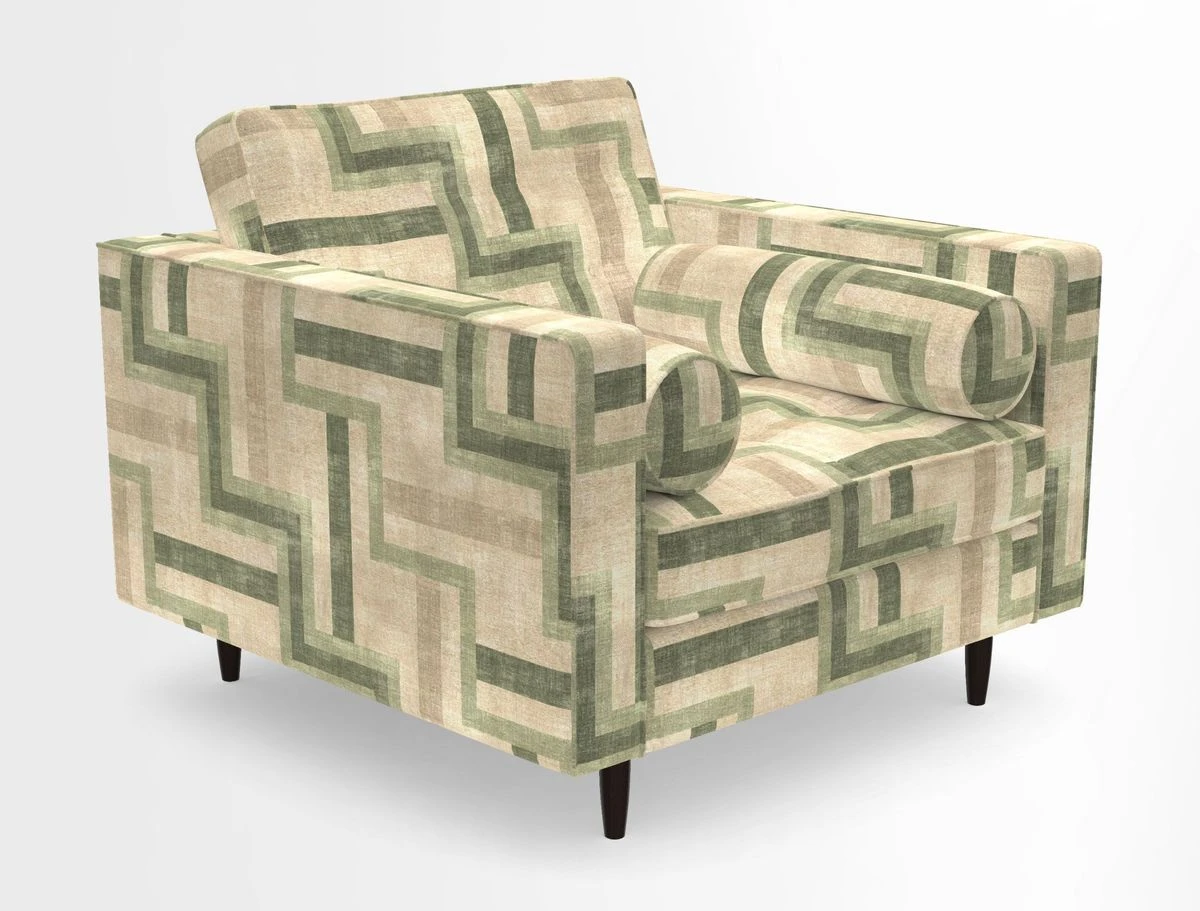 Marylebone Chair in Clever Tough And Eco Velvet Indigo