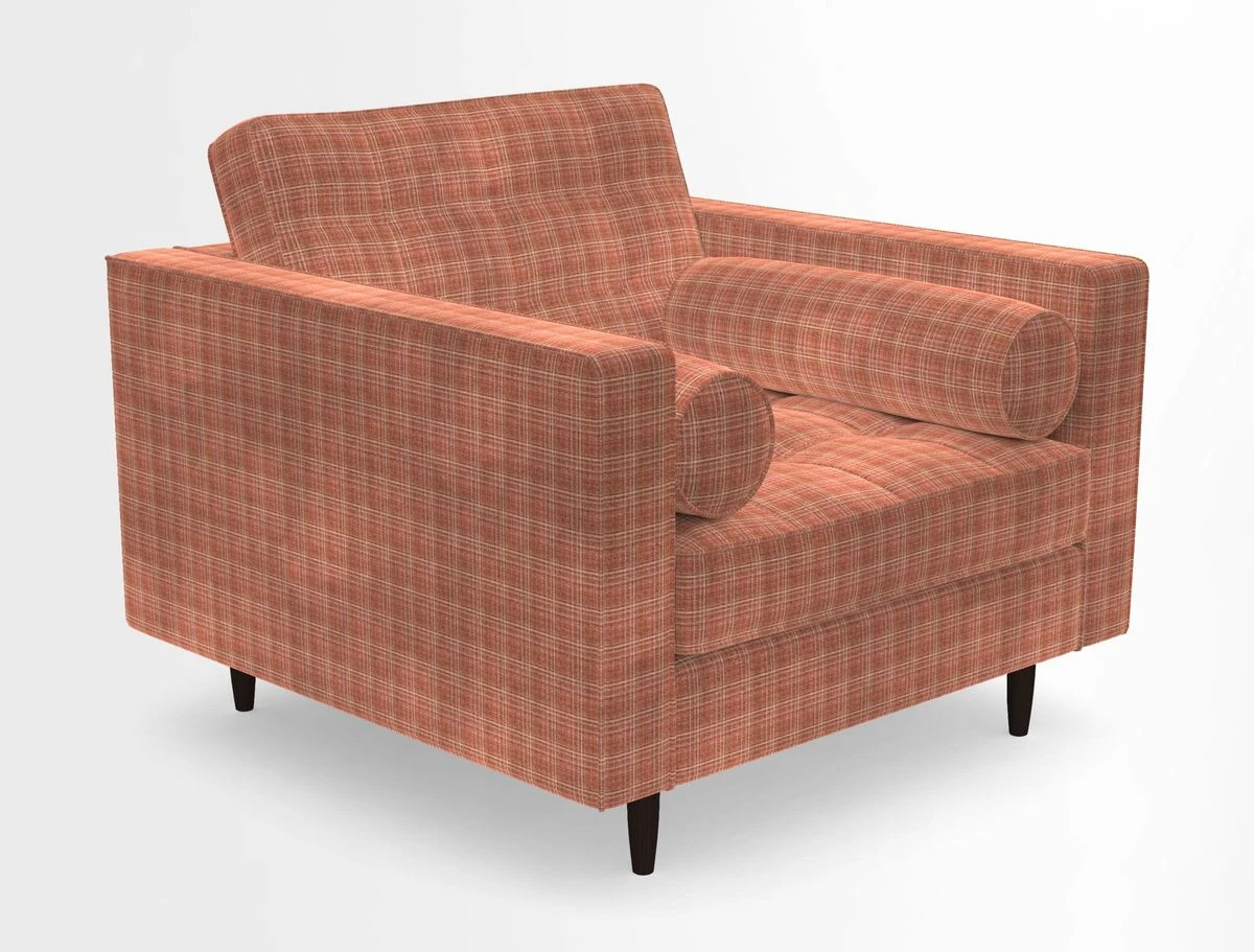 Marylebone Chair in Clever Tough And Eco Velvet Indigo