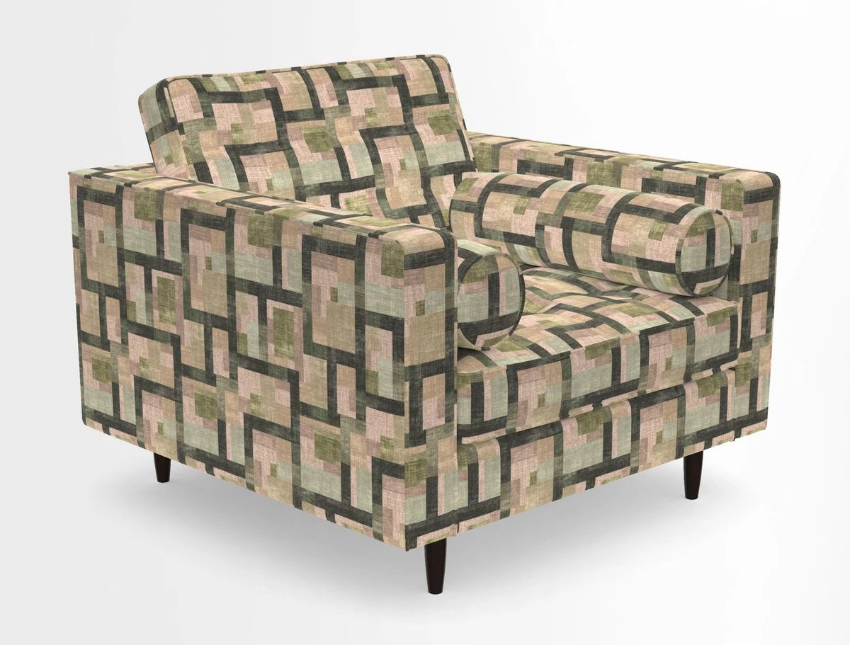Marylebone Chair in Clever Tough And Eco Velvet Indigo