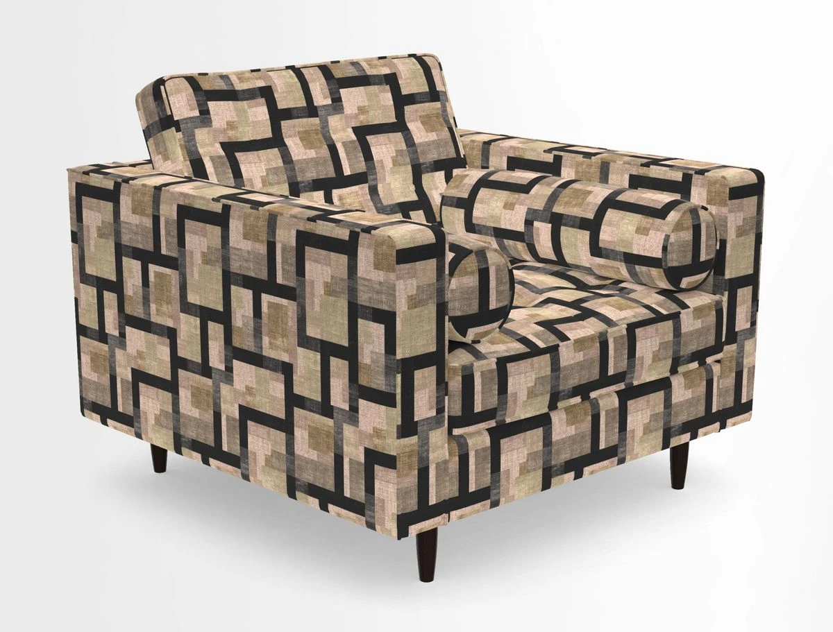 Marylebone Chair in Clever Tough And Eco Velvet Indigo