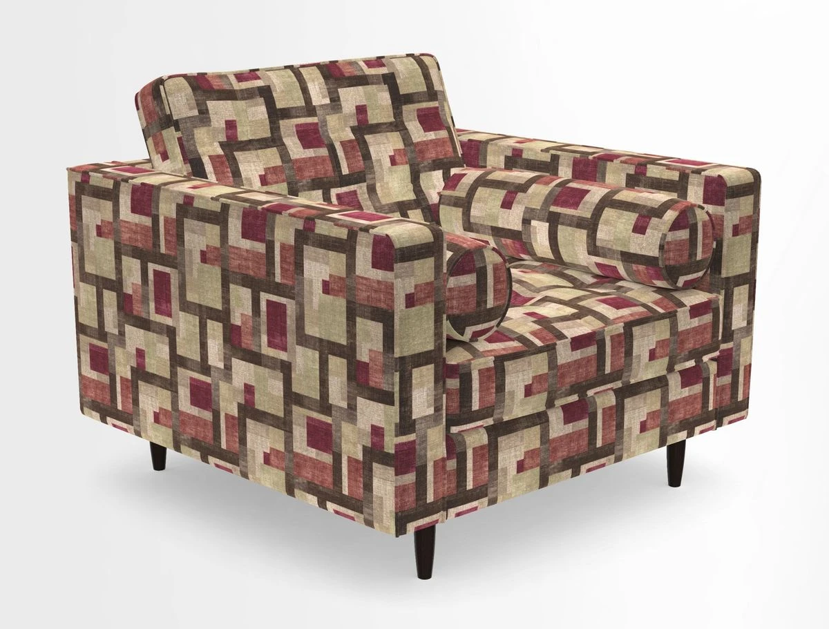 Marylebone Chair in Clever Tough And Eco Velvet Indigo