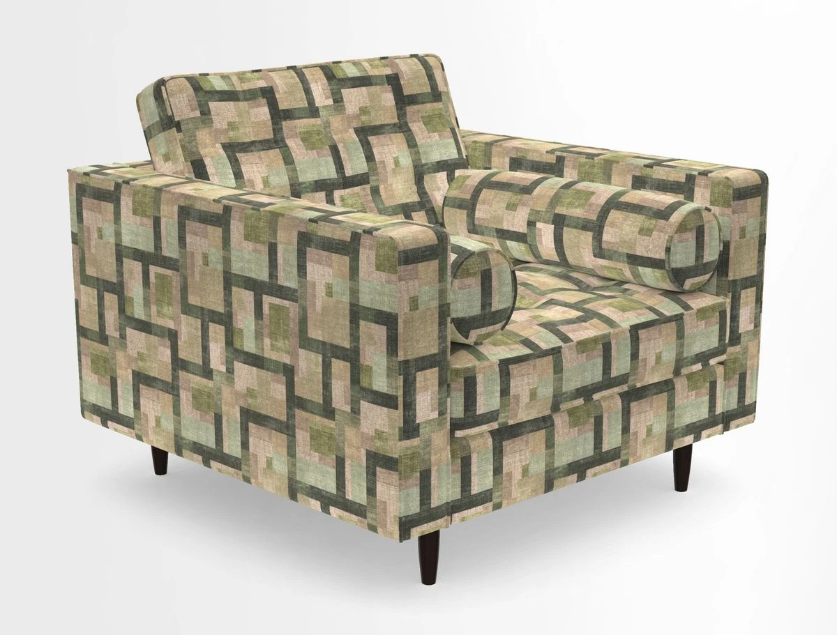 Marylebone Chair in Clever Tough And Eco Velvet Indigo