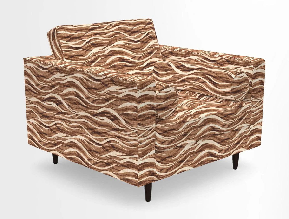 Marylebone Chair in Clever Tough And Eco Velvet Indigo