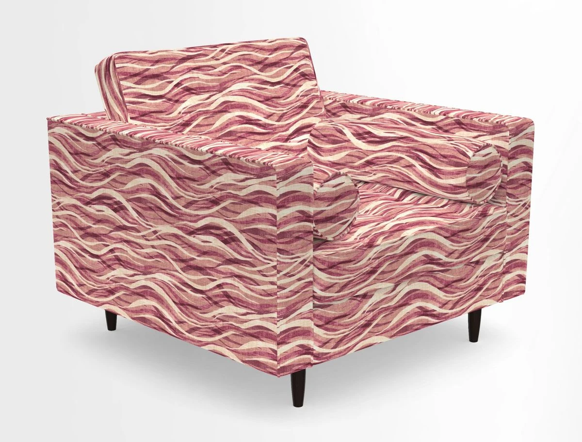 Marylebone Chair in Clever Tough And Eco Velvet Indigo