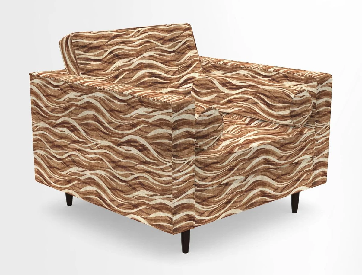 Marylebone Chair in Clever Tough And Eco Velvet Indigo