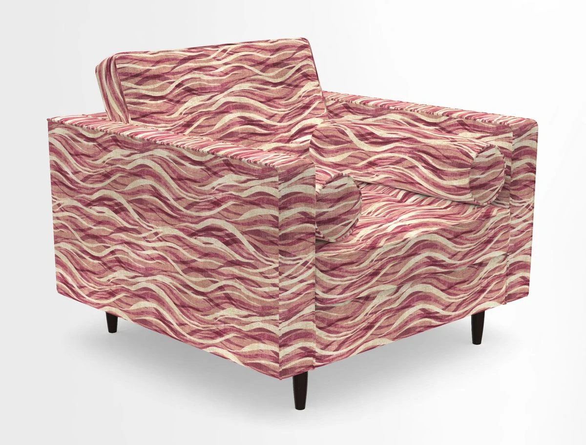 Marylebone Chair in Clever Tough And Eco Velvet Indigo