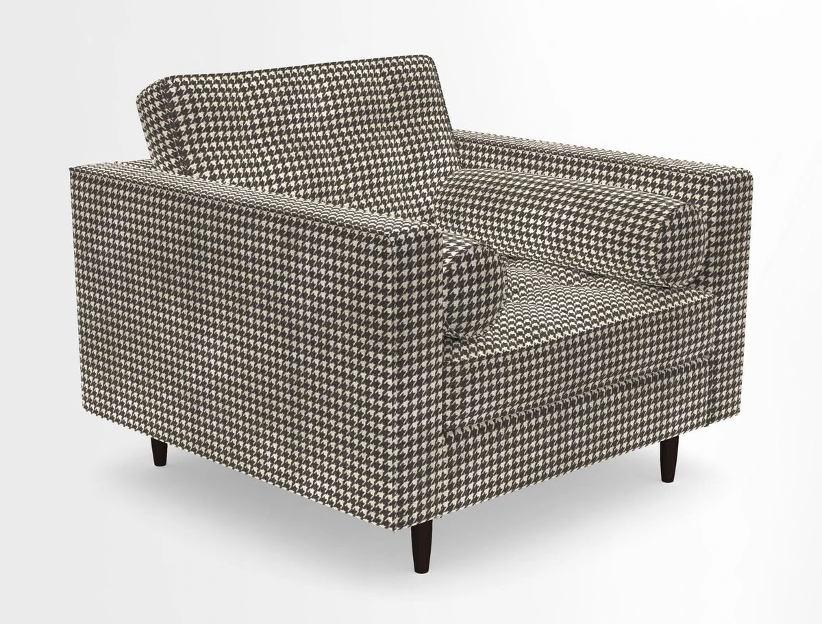 Marylebone Chair in Clever Tough And Eco Velvet Indigo