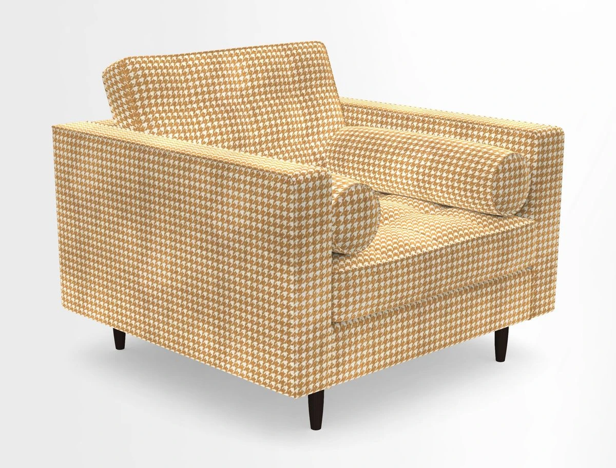 Marylebone Chair in Clever Tough And Eco Velvet Indigo