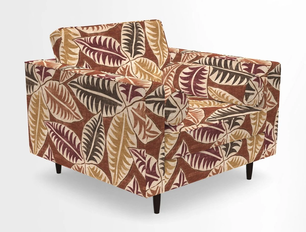 Marylebone Chair in Clever Tough And Eco Velvet Indigo
