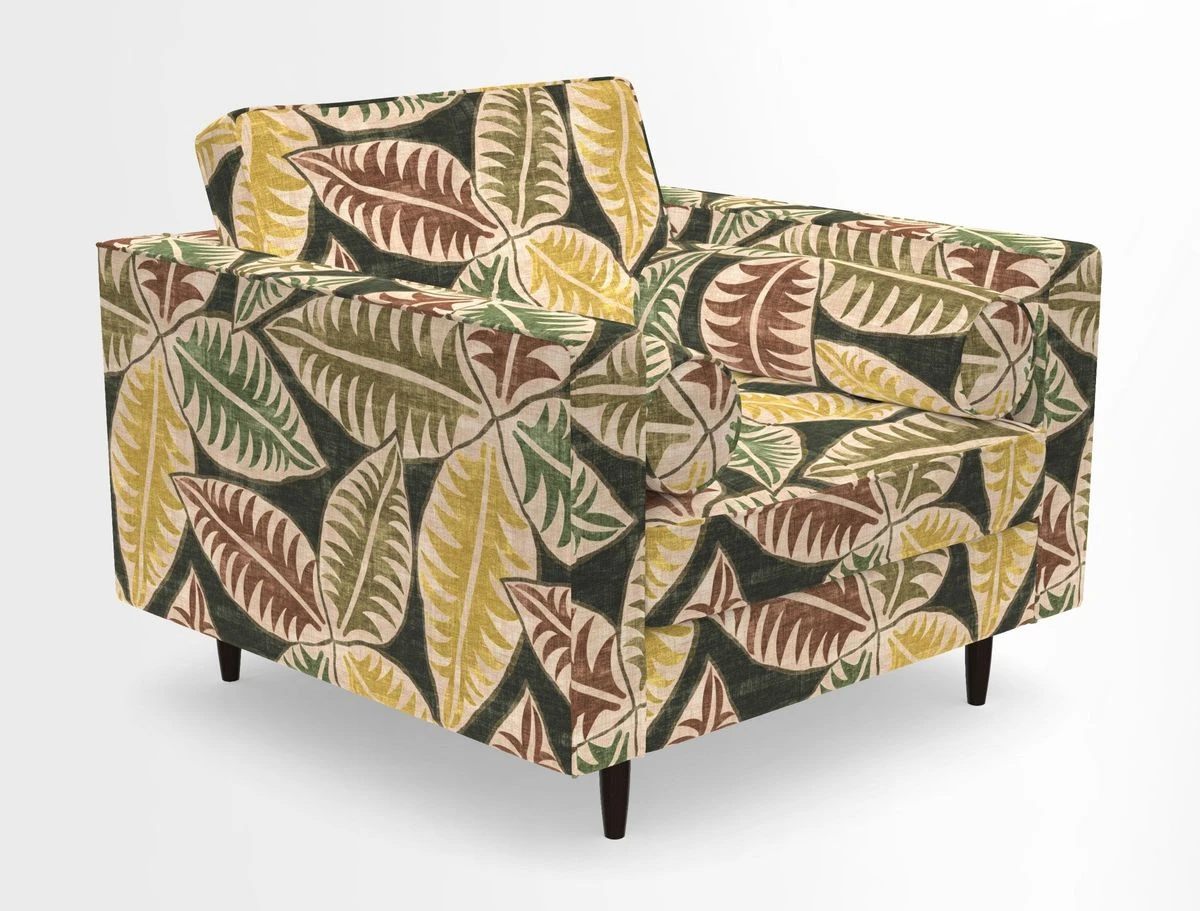 Marylebone Chair in Clever Tough And Eco Velvet Indigo