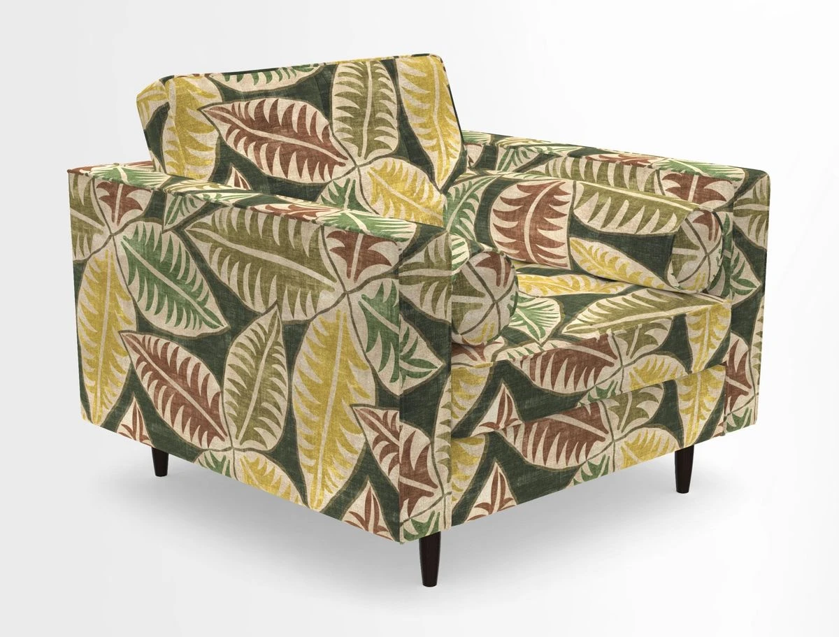 Marylebone Chair in Clever Tough And Eco Velvet Indigo