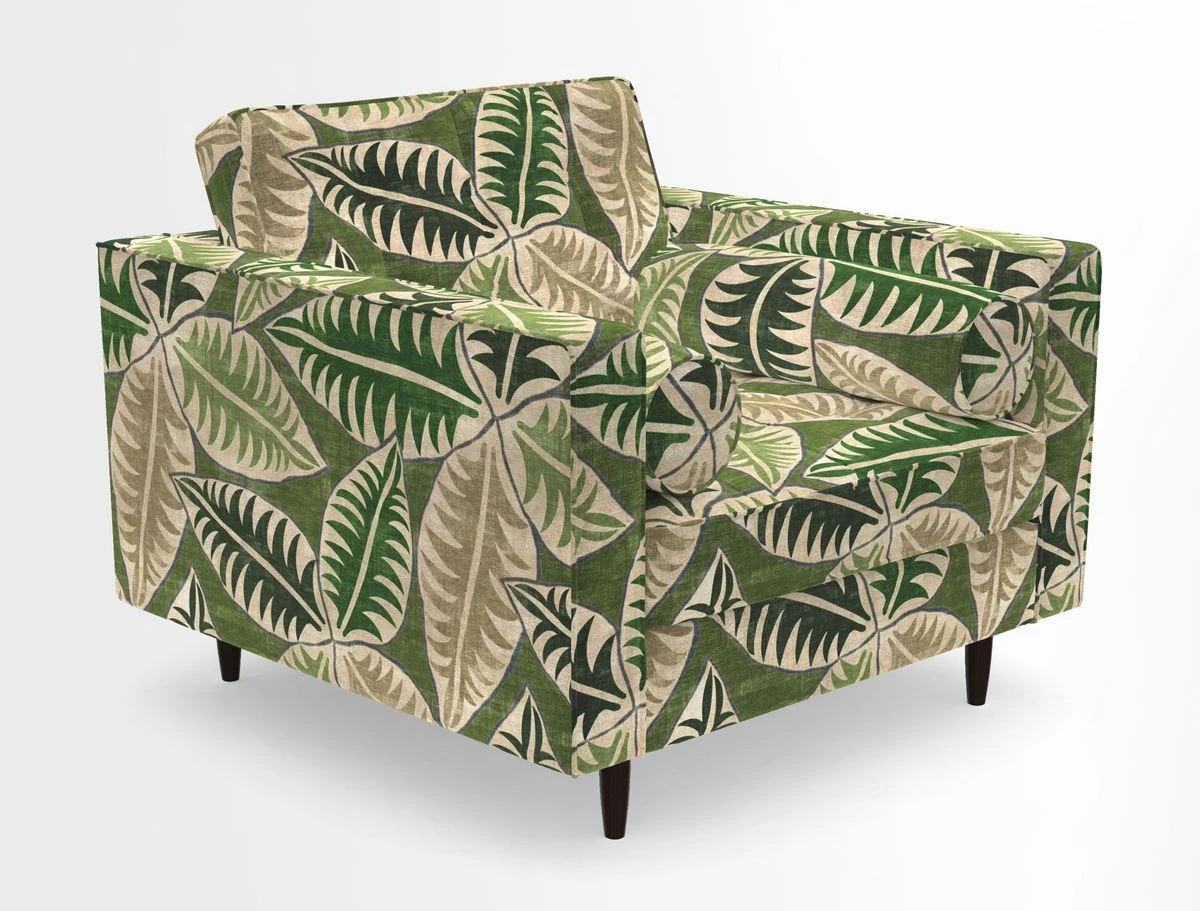 Marylebone Chair in Clever Tough And Eco Velvet Indigo