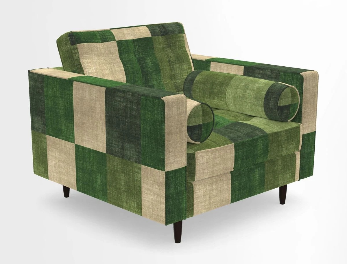 Marylebone Chair in Clever Tough And Eco Velvet Indigo