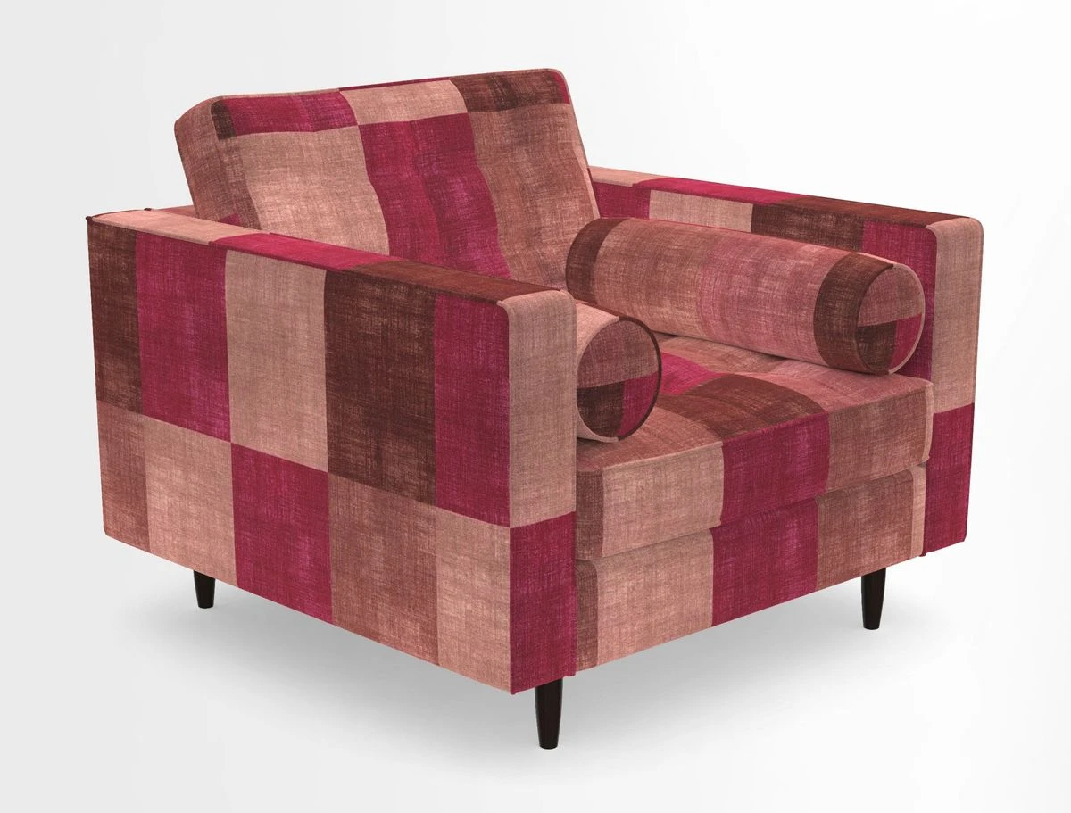 Marylebone Chair in Clever Tough And Eco Velvet Indigo
