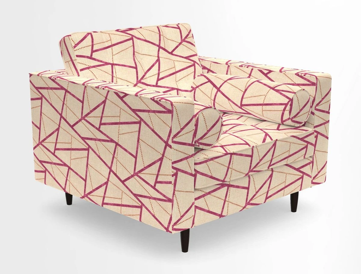 Marylebone Chair in Clever Tough And Eco Velvet Indigo