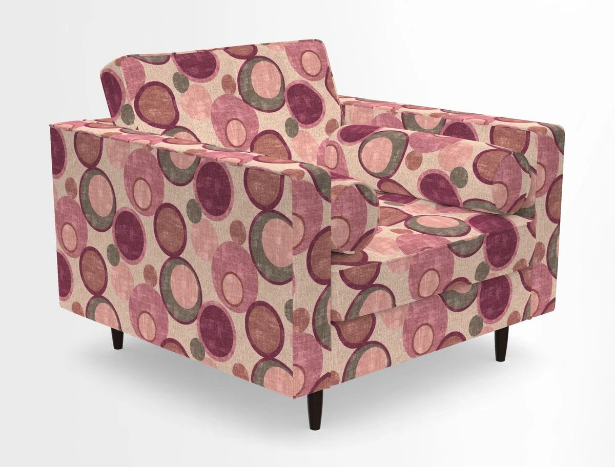 Marylebone Chair in Clever Tough And Eco Velvet Indigo