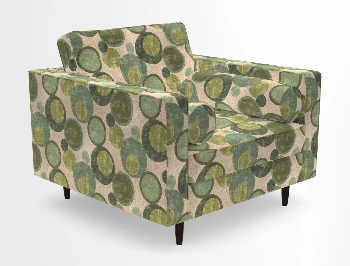 Marylebone Chair in Clever Tough And Eco Velvet Indigo