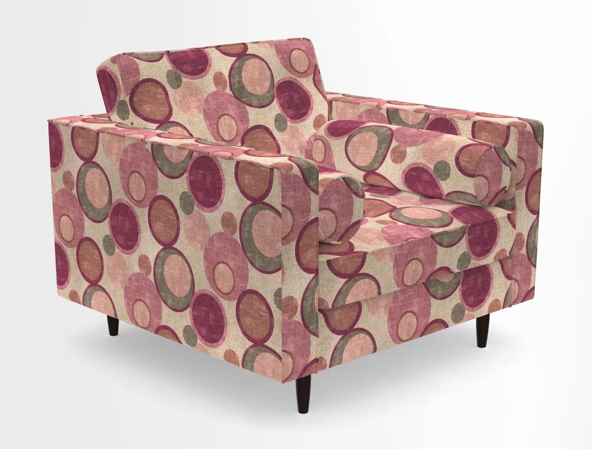 Marylebone Chair in Clever Tough And Eco Velvet Indigo