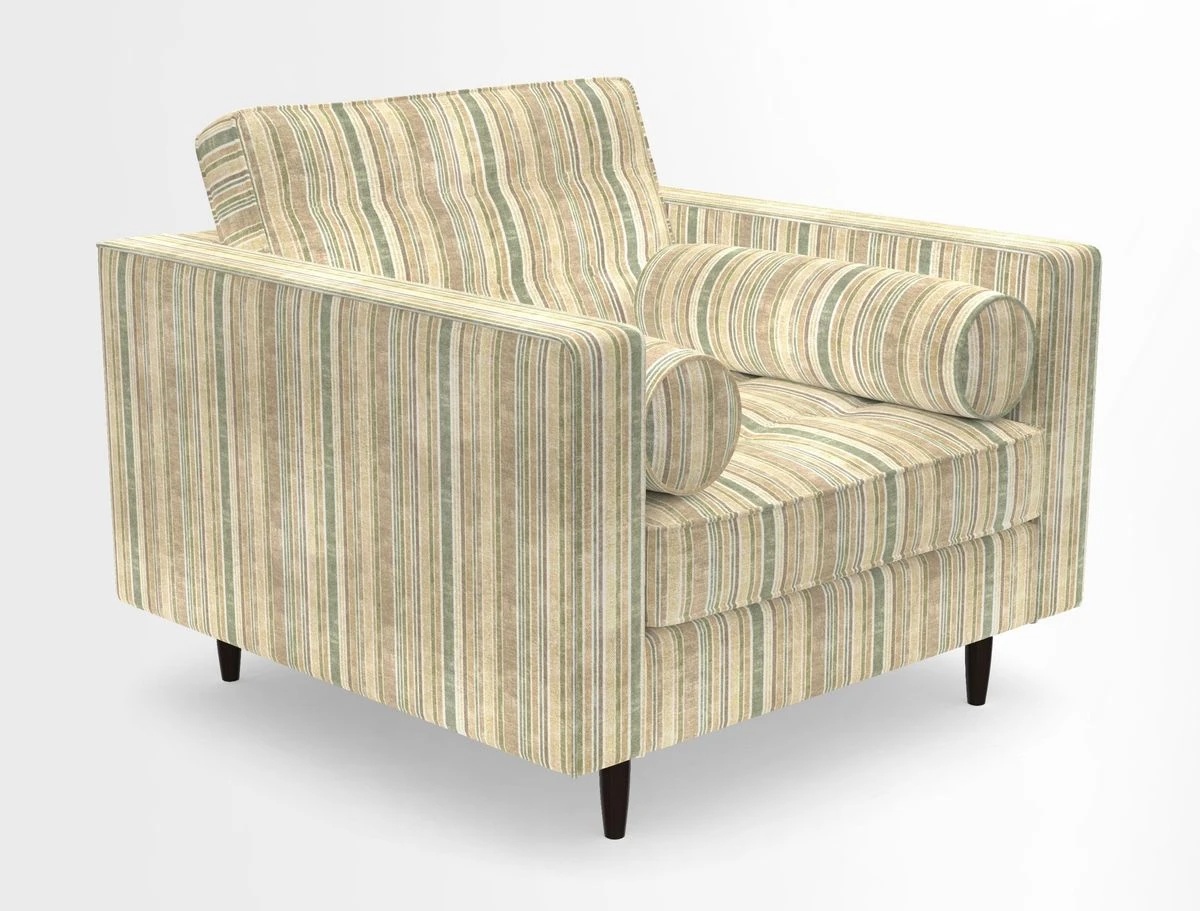 Marylebone Chair in Clever Tough And Eco Velvet Indigo
