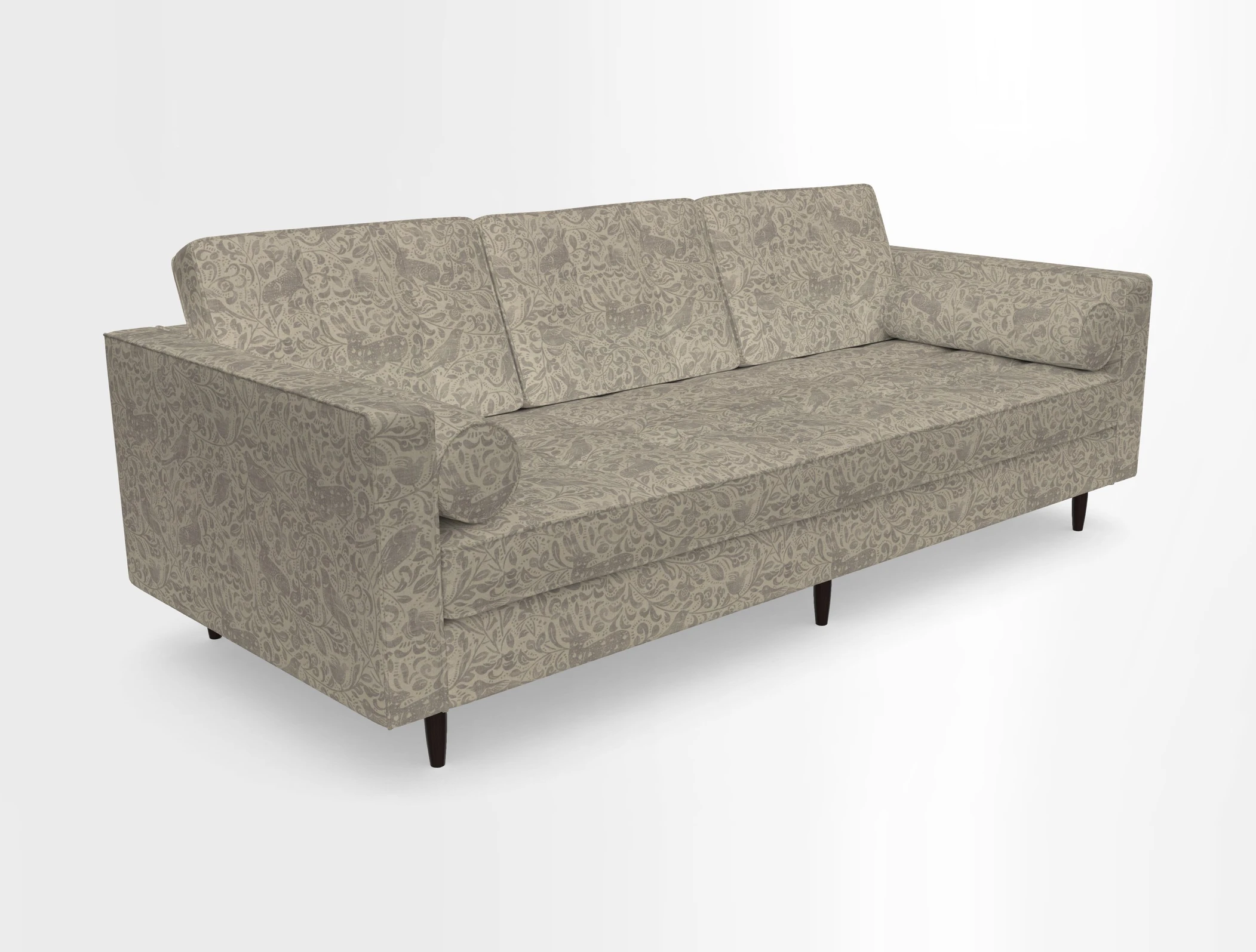 Marylebone 3 Seater Sofa in Clever Tough And Eco Velvet Indigo