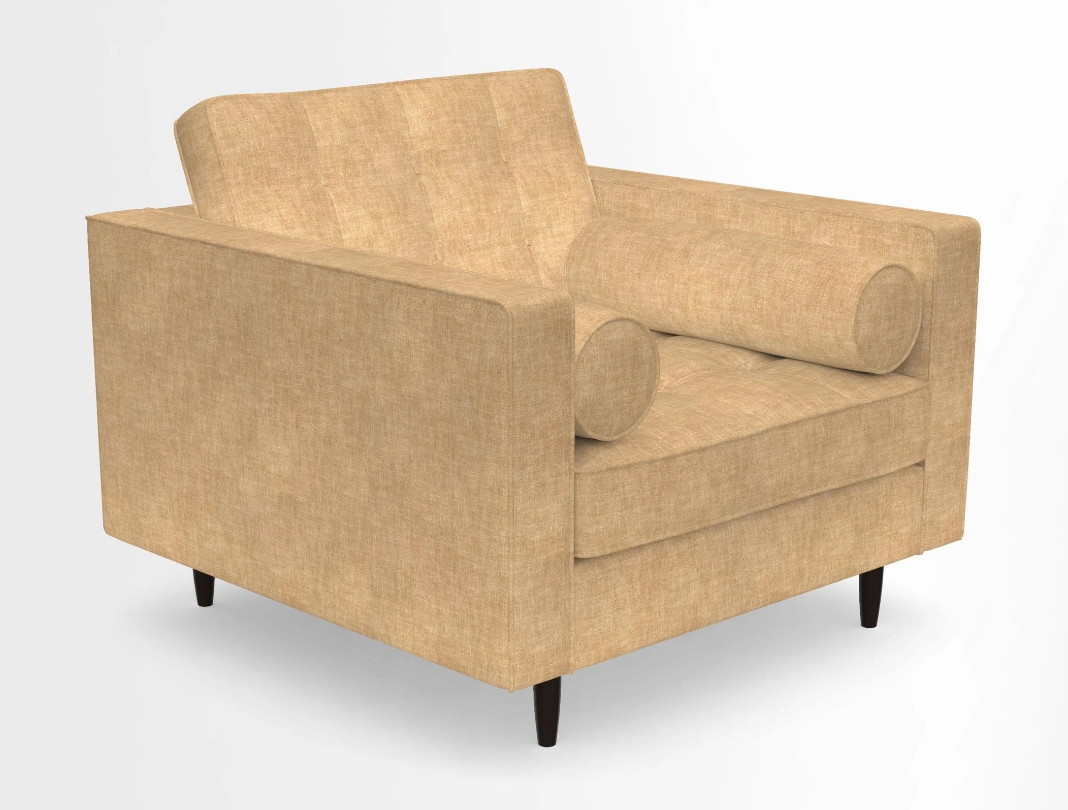 Marylebone Chair in Clever Tough And Eco Velvet Indigo