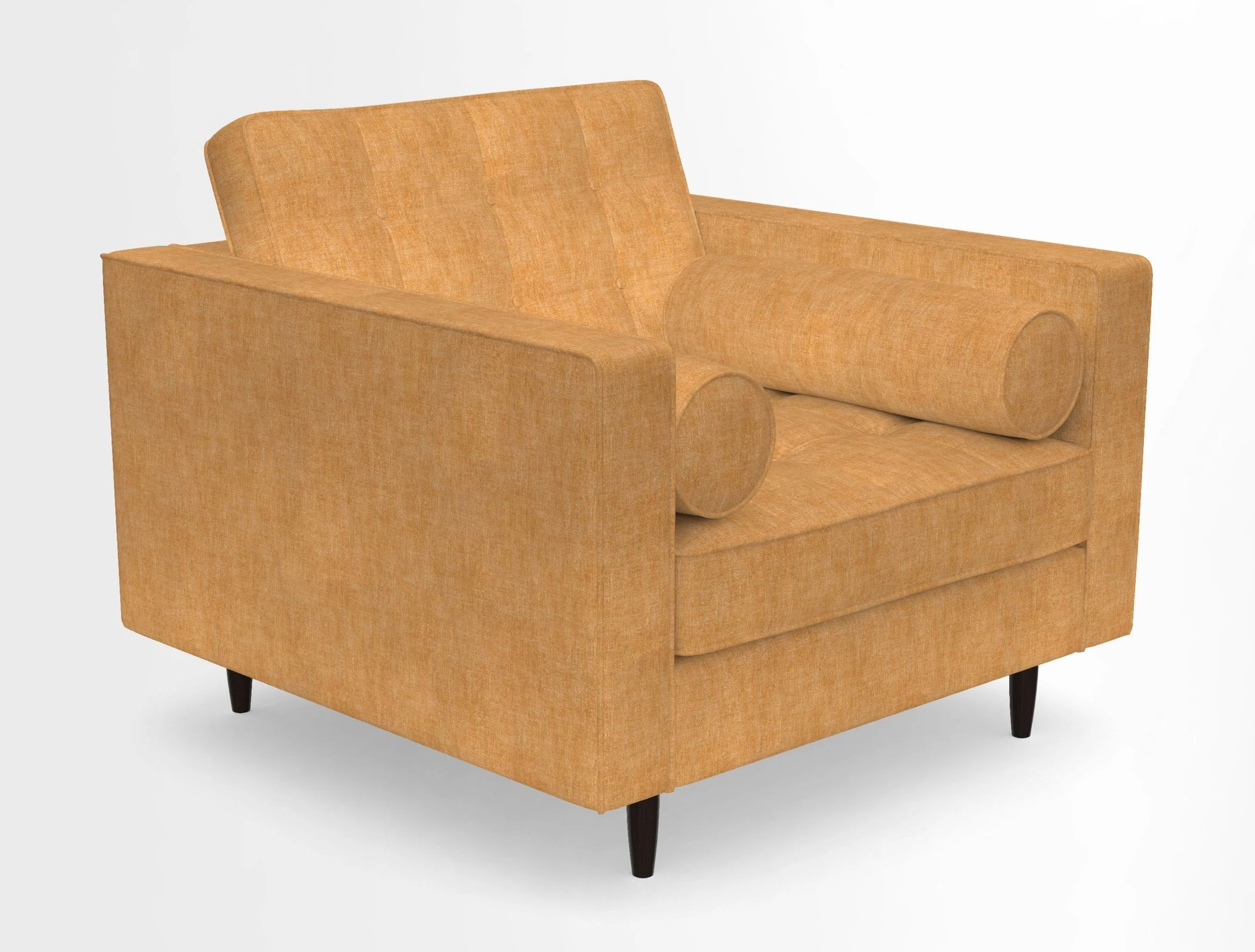Marylebone Chair in Clever Tough And Eco Velvet Indigo