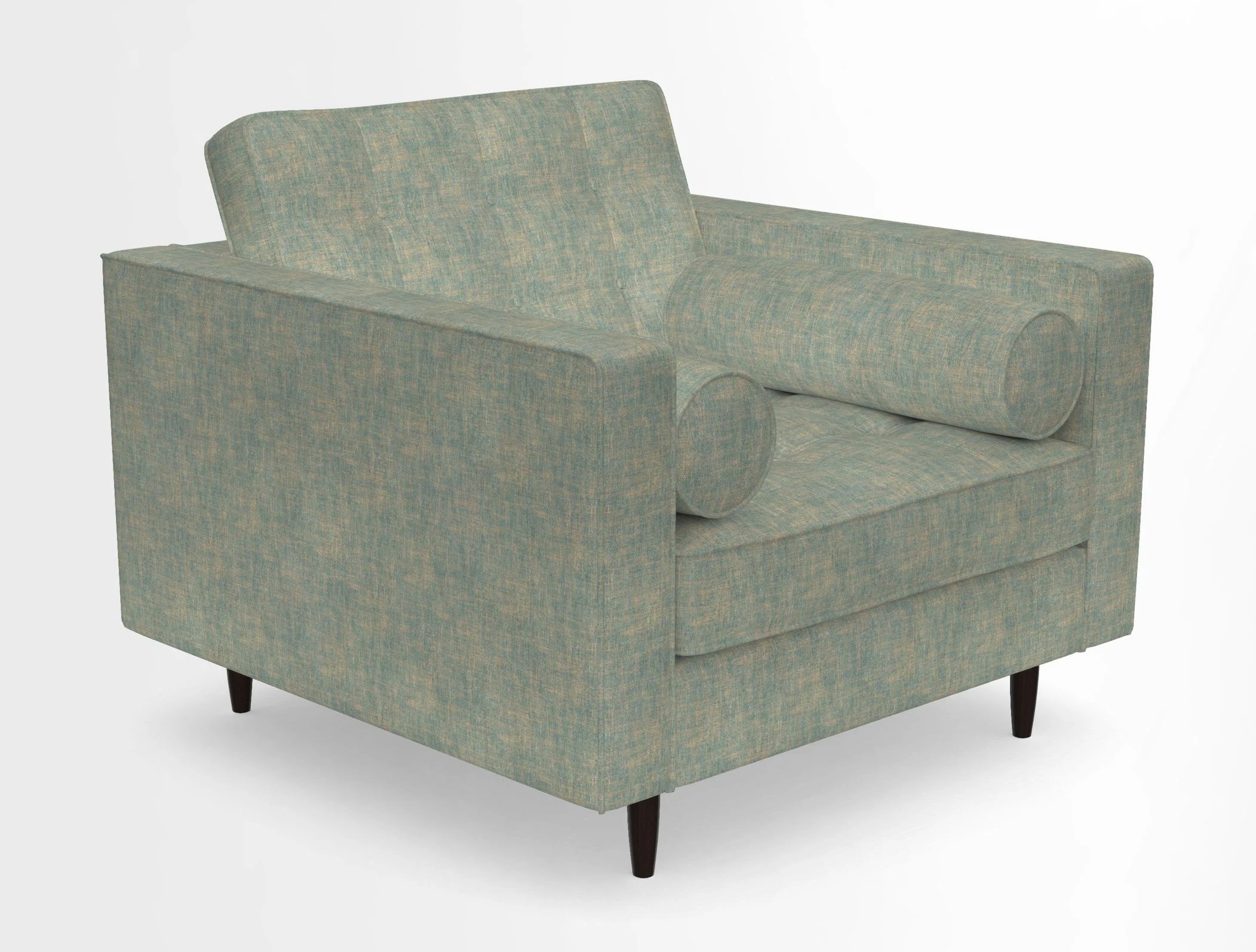 Marylebone Chair in Clever Tough And Eco Velvet Indigo