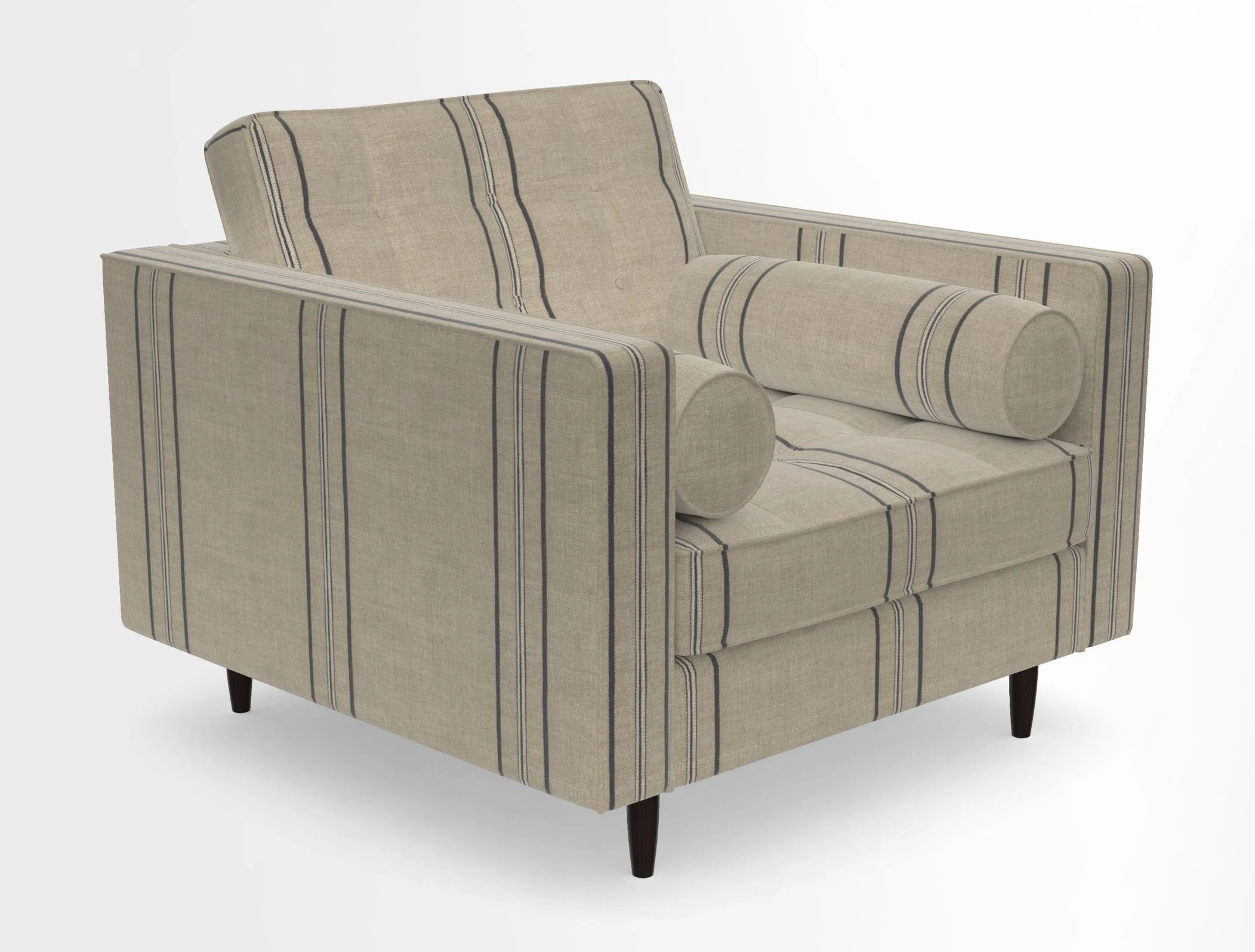 Marylebone Chair in Clever Tough And Eco Velvet Indigo