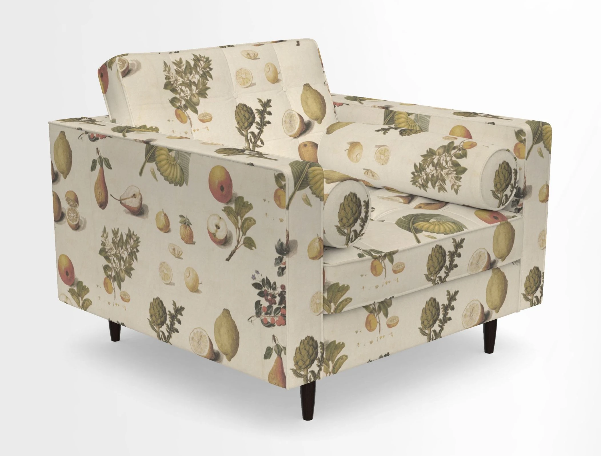Marylebone Chair in Clever Tough And Eco Velvet Indigo