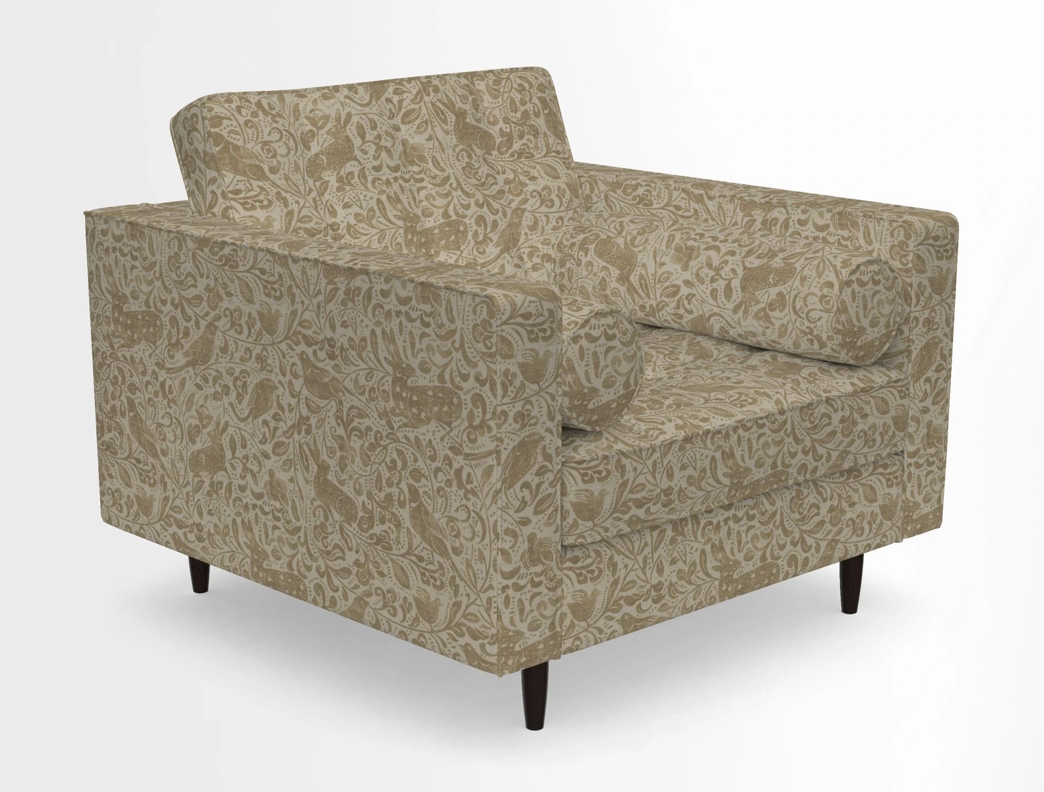 Marylebone Chair in Clever Tough And Eco Velvet Indigo