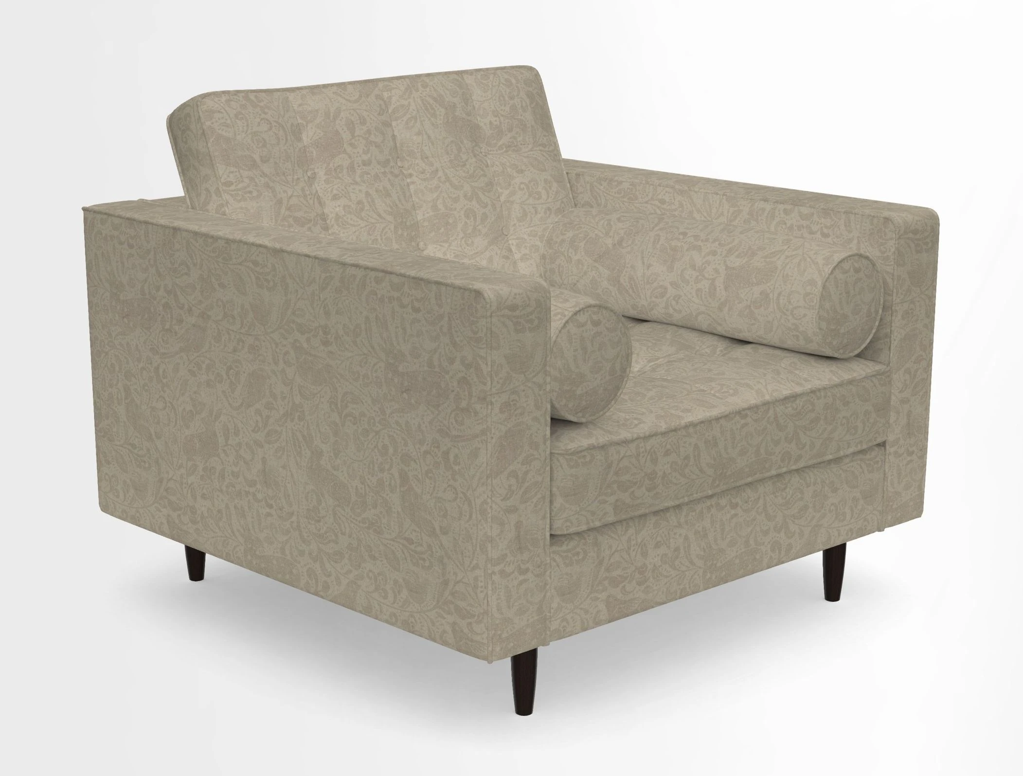 Marylebone Chair in Clever Tough And Eco Velvet Indigo