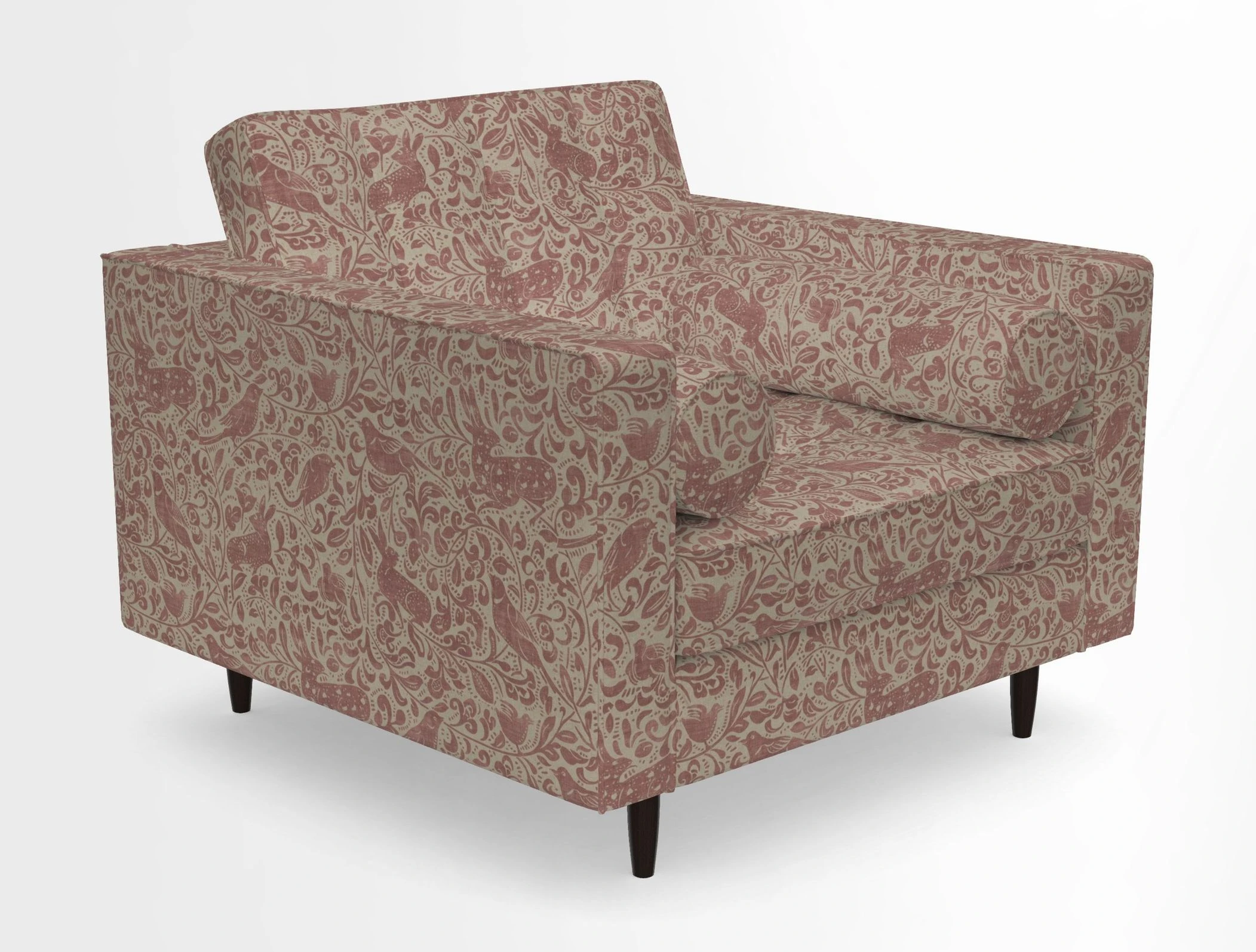 Marylebone Chair in Clever Tough And Eco Velvet Indigo