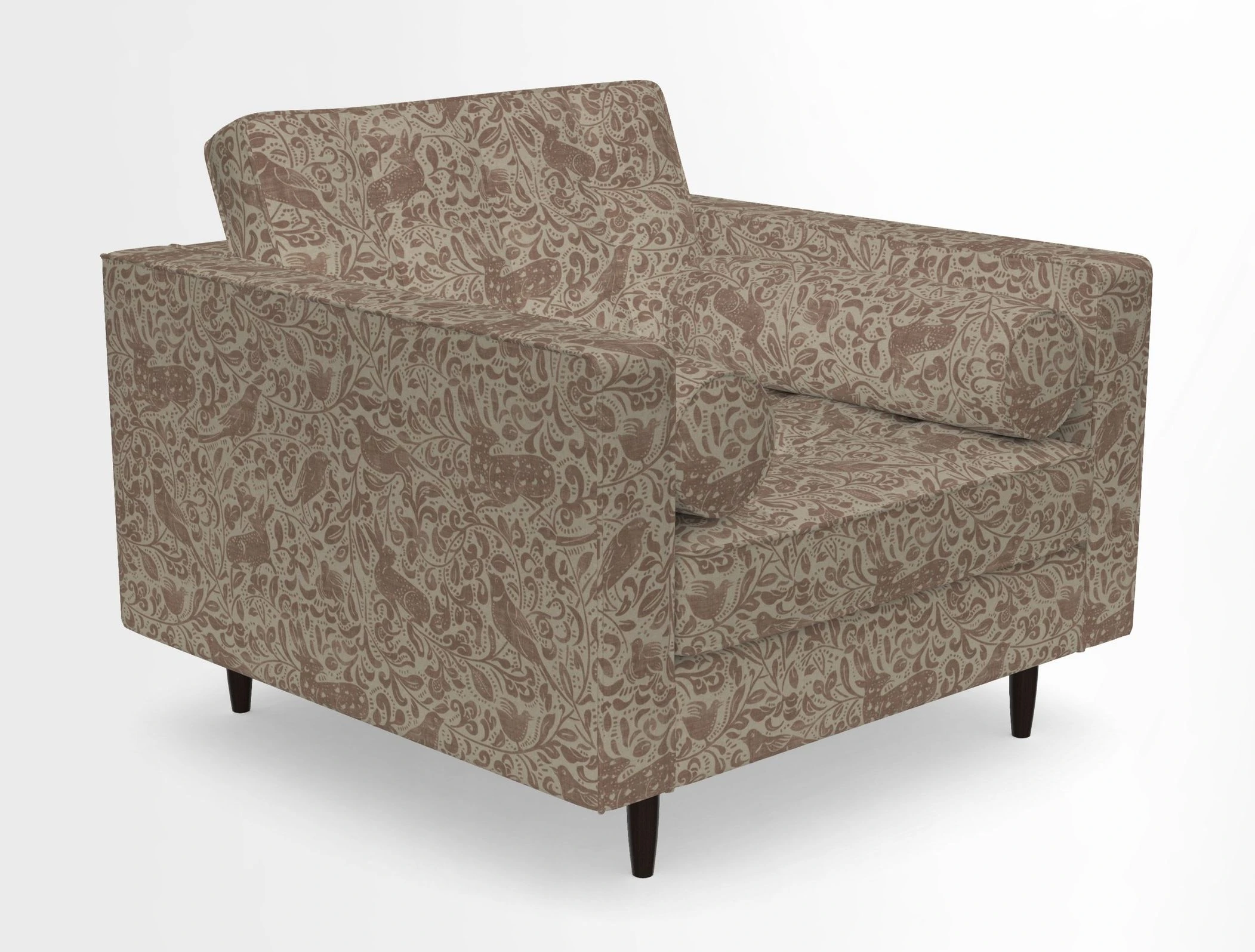 Marylebone Chair in Clever Tough And Eco Velvet Indigo
