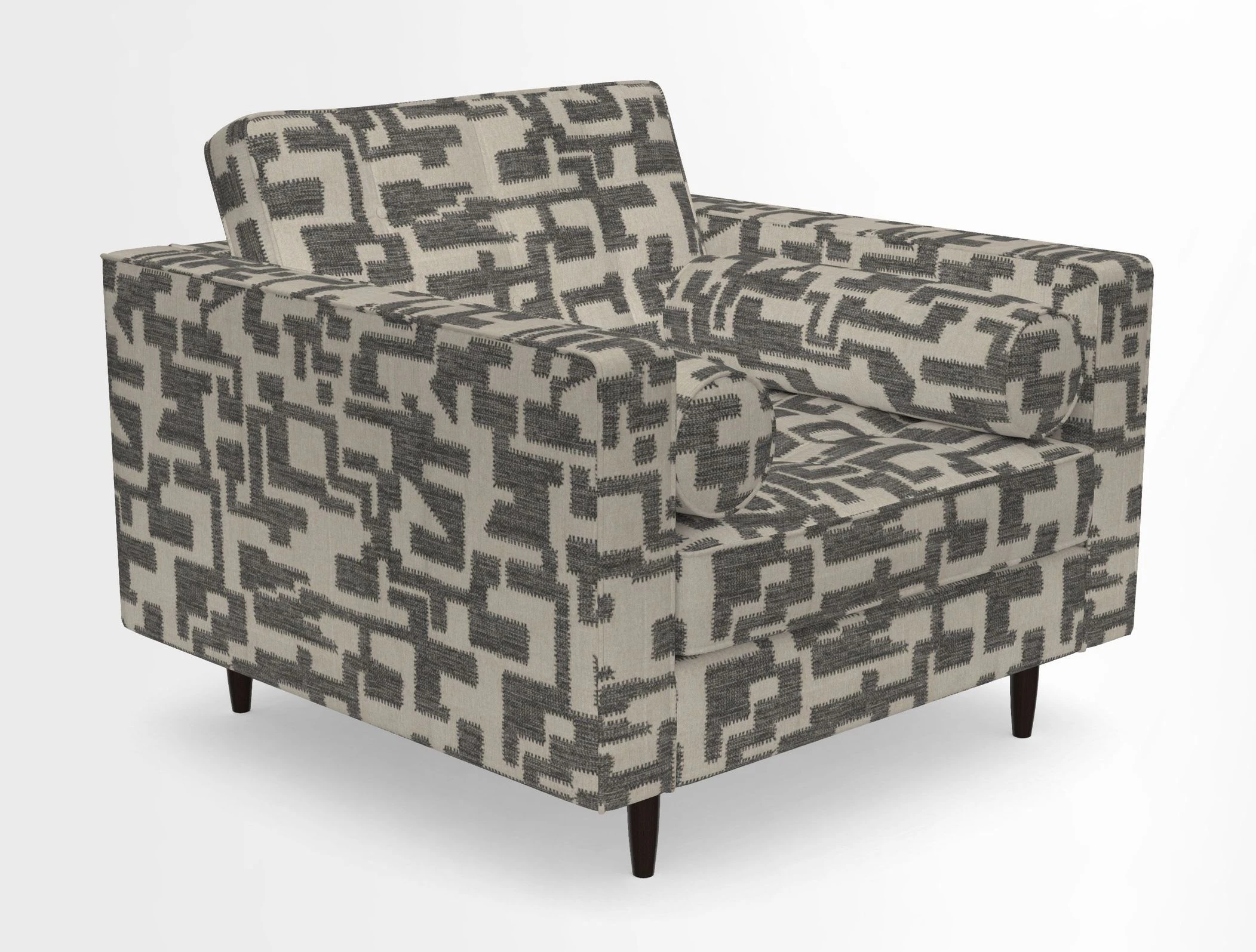 Marylebone Chair in Clever Tough And Eco Velvet Indigo