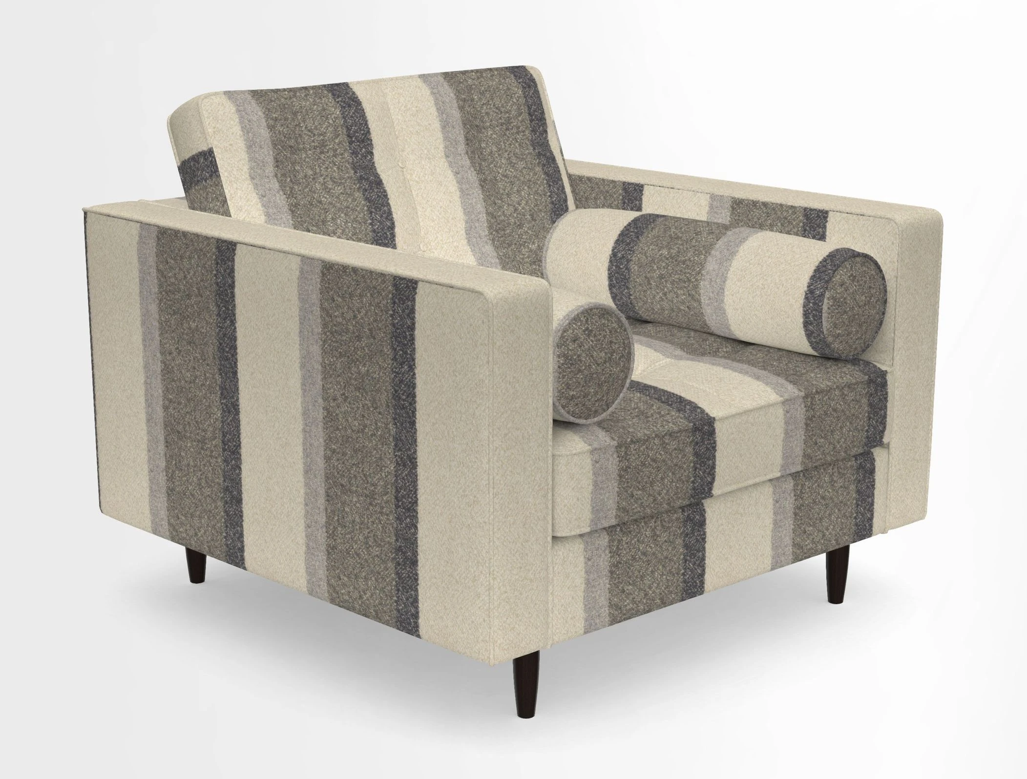 Marylebone Chair in Clever Tough And Eco Velvet Indigo