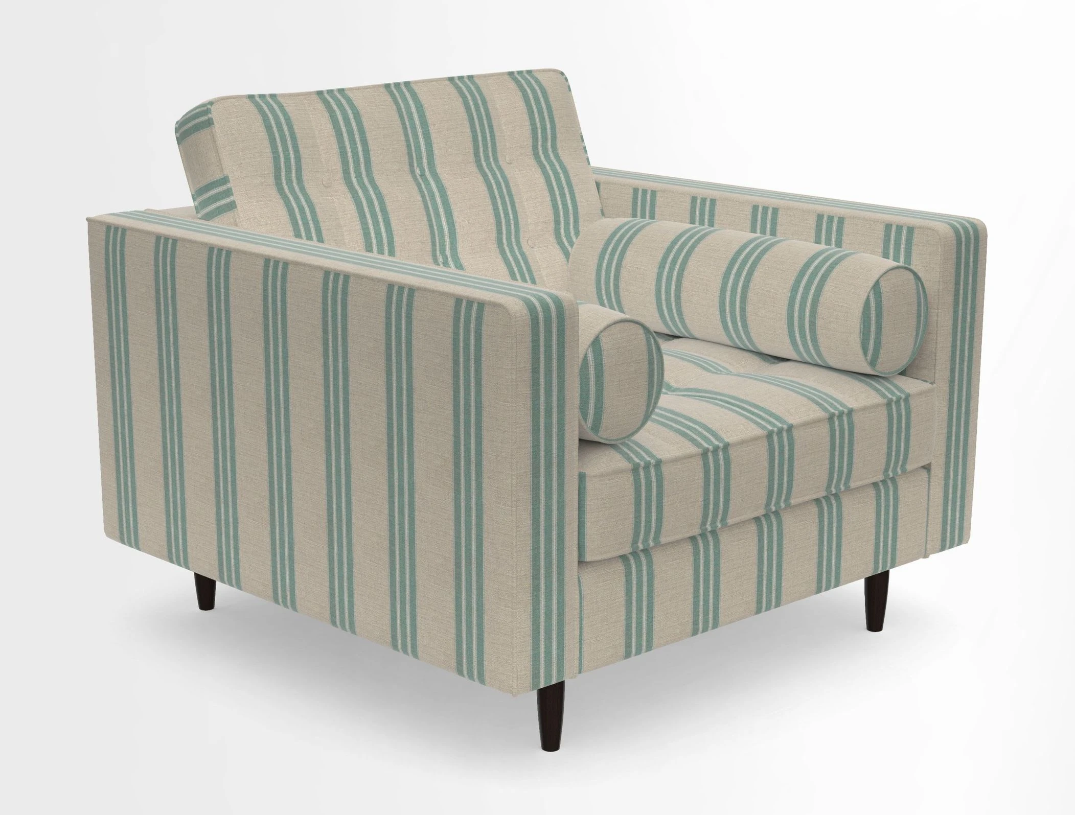Marylebone Chair in Clever Tough And Eco Velvet Indigo