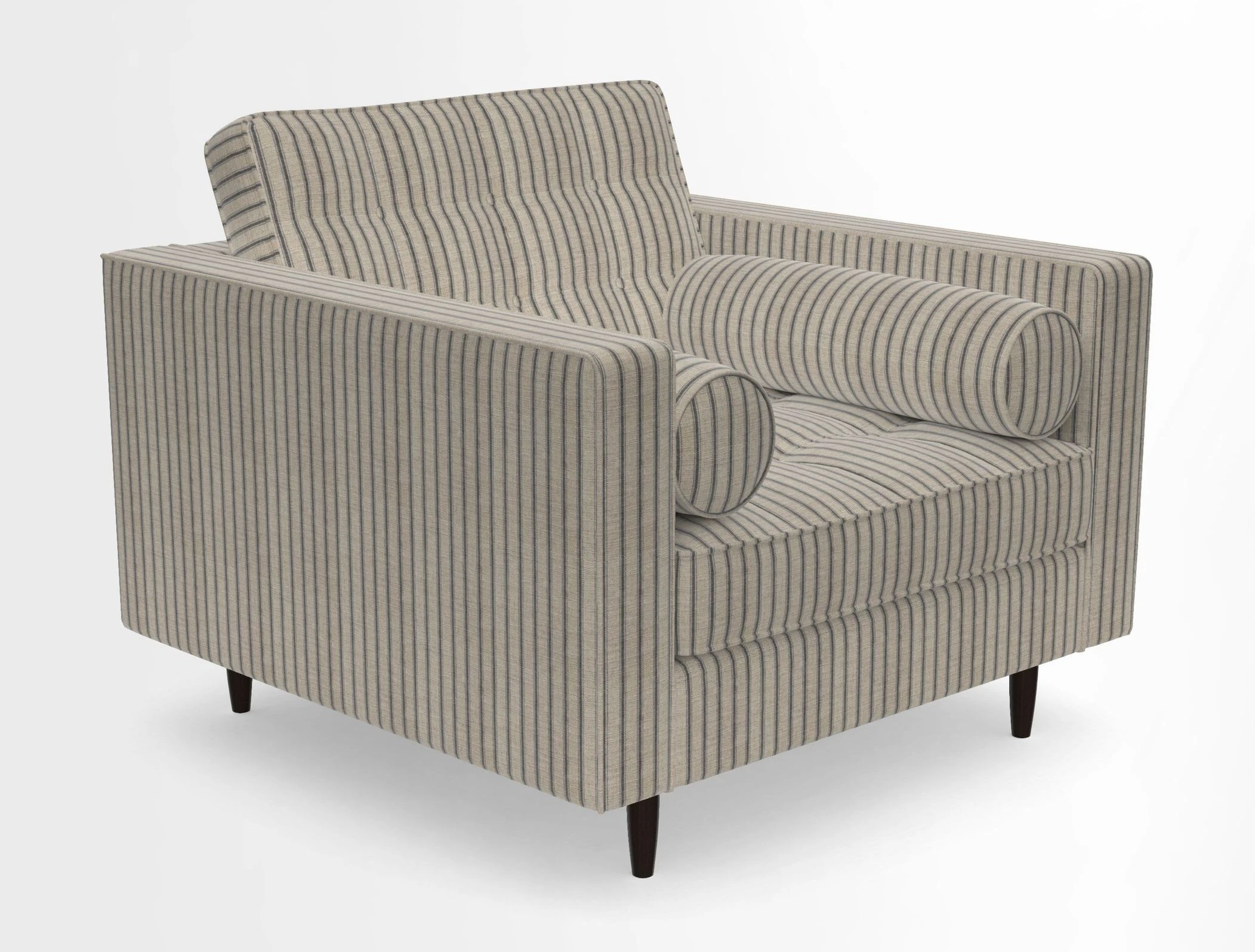 Marylebone Chair in Clever Tough And Eco Velvet Indigo