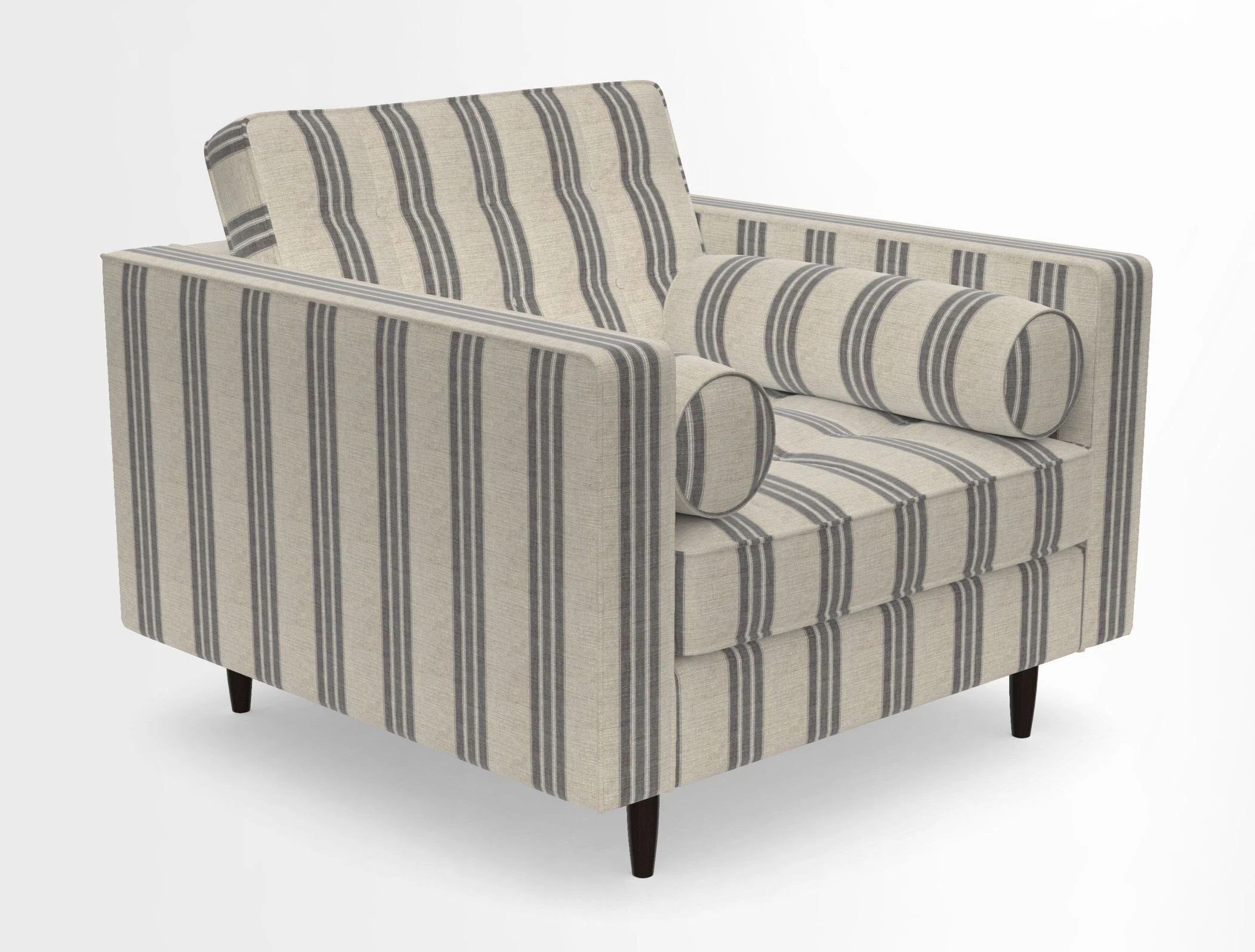 Marylebone Chair in Clever Tough And Eco Velvet Indigo