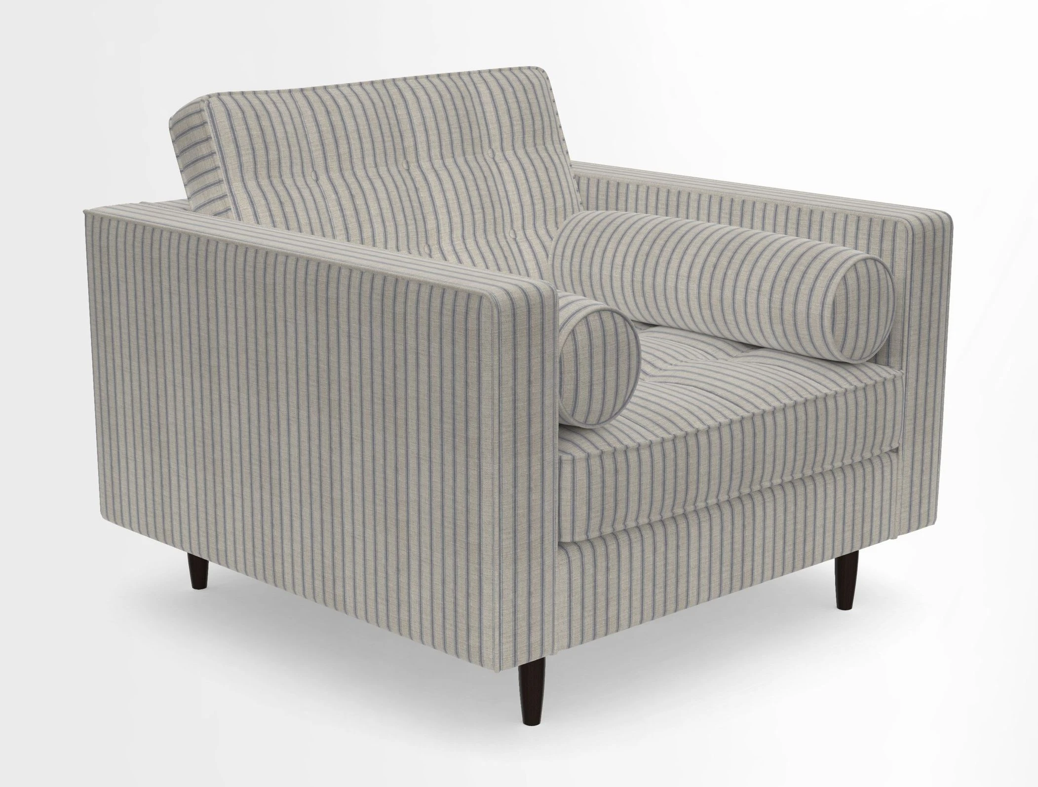 Marylebone Chair in Clever Tough And Eco Velvet Indigo