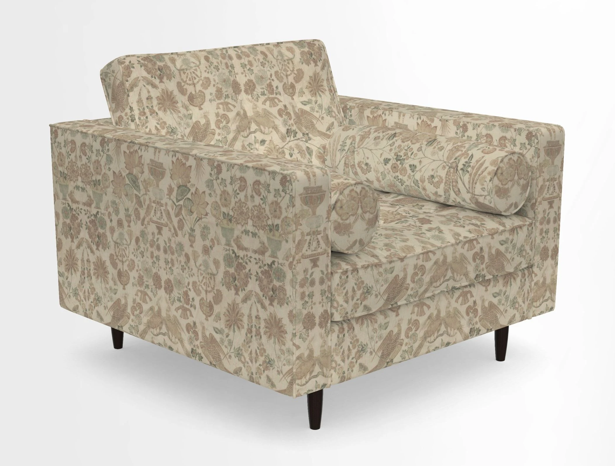 Marylebone Chair in Clever Tough And Eco Velvet Indigo