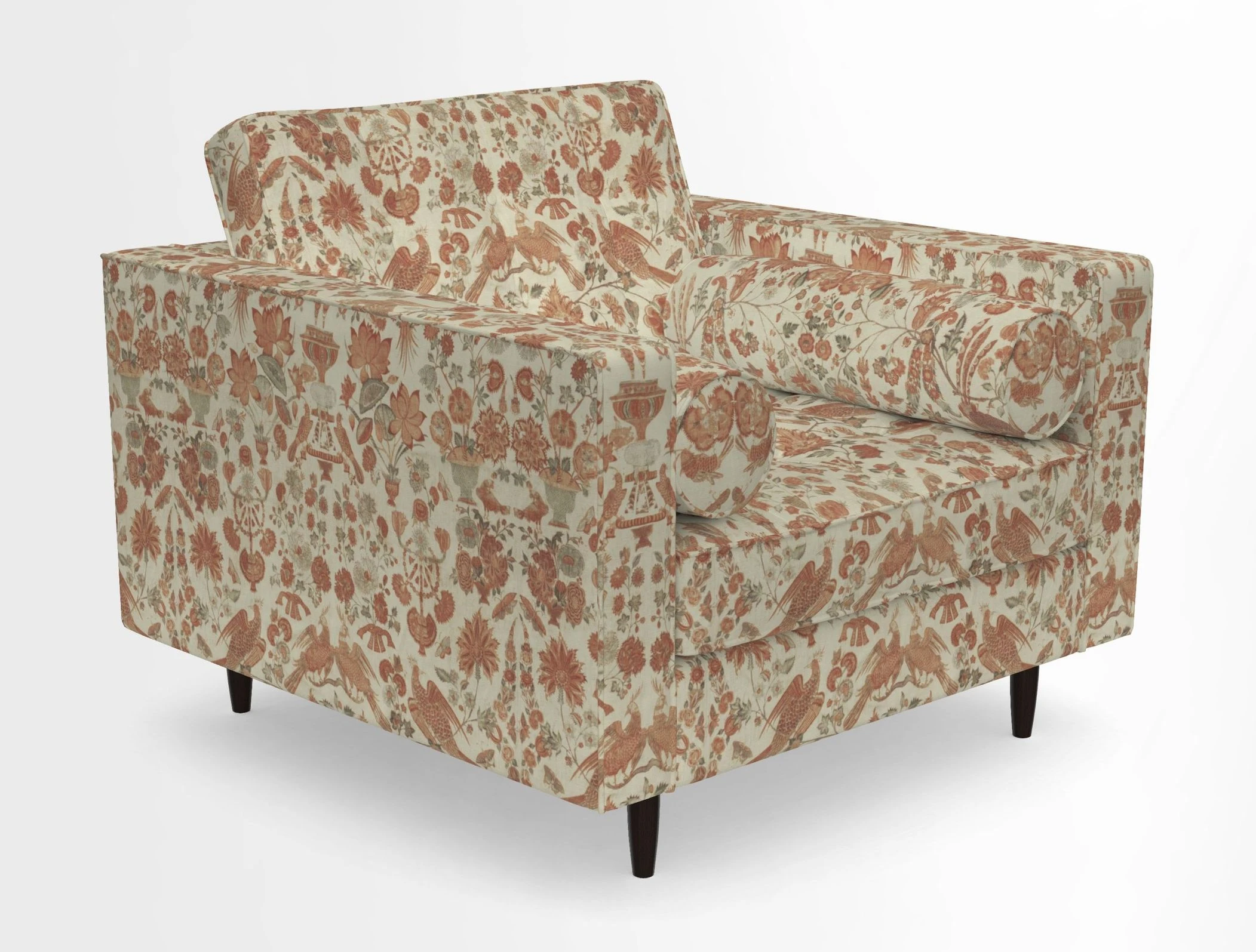 Marylebone Chair in Clever Tough And Eco Velvet Indigo