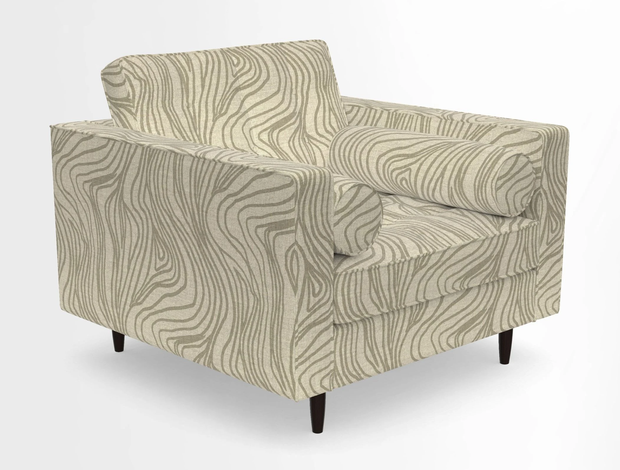 Marylebone Chair in Clever Tough And Eco Velvet Indigo