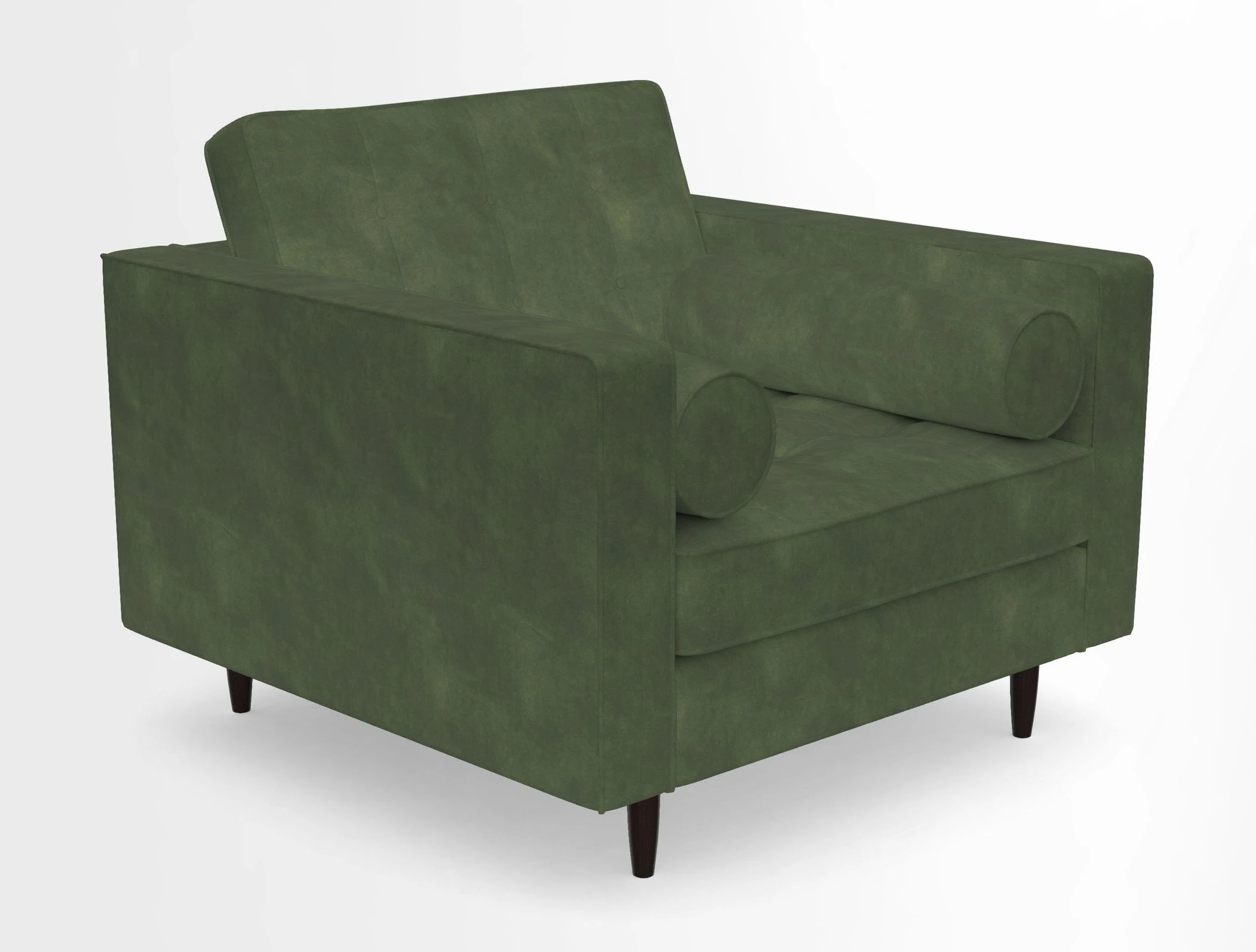Marylebone Chair in Clever Tough And Eco Velvet Indigo
