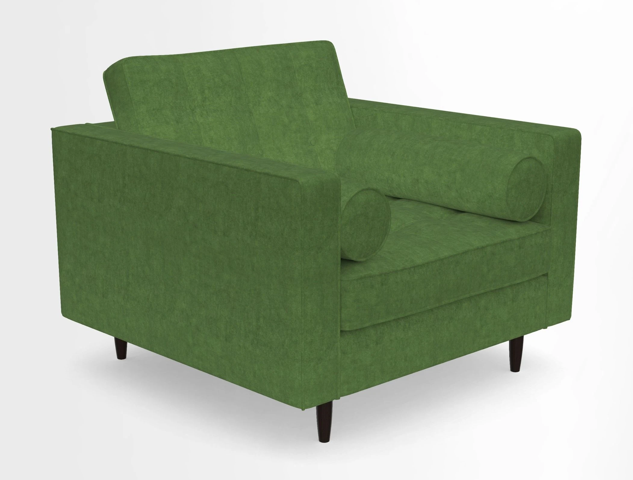 Marylebone Chair in Clever Tough And Eco Velvet Indigo