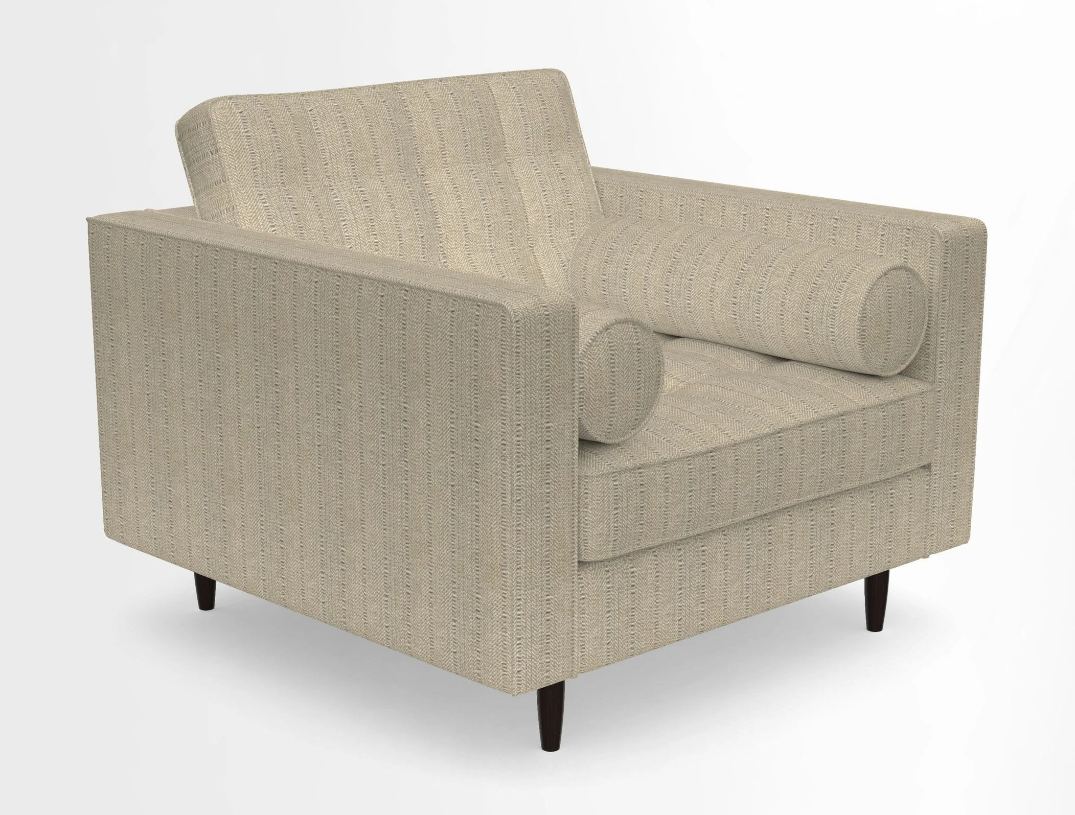 Marylebone Chair in Clever Tough And Eco Velvet Indigo