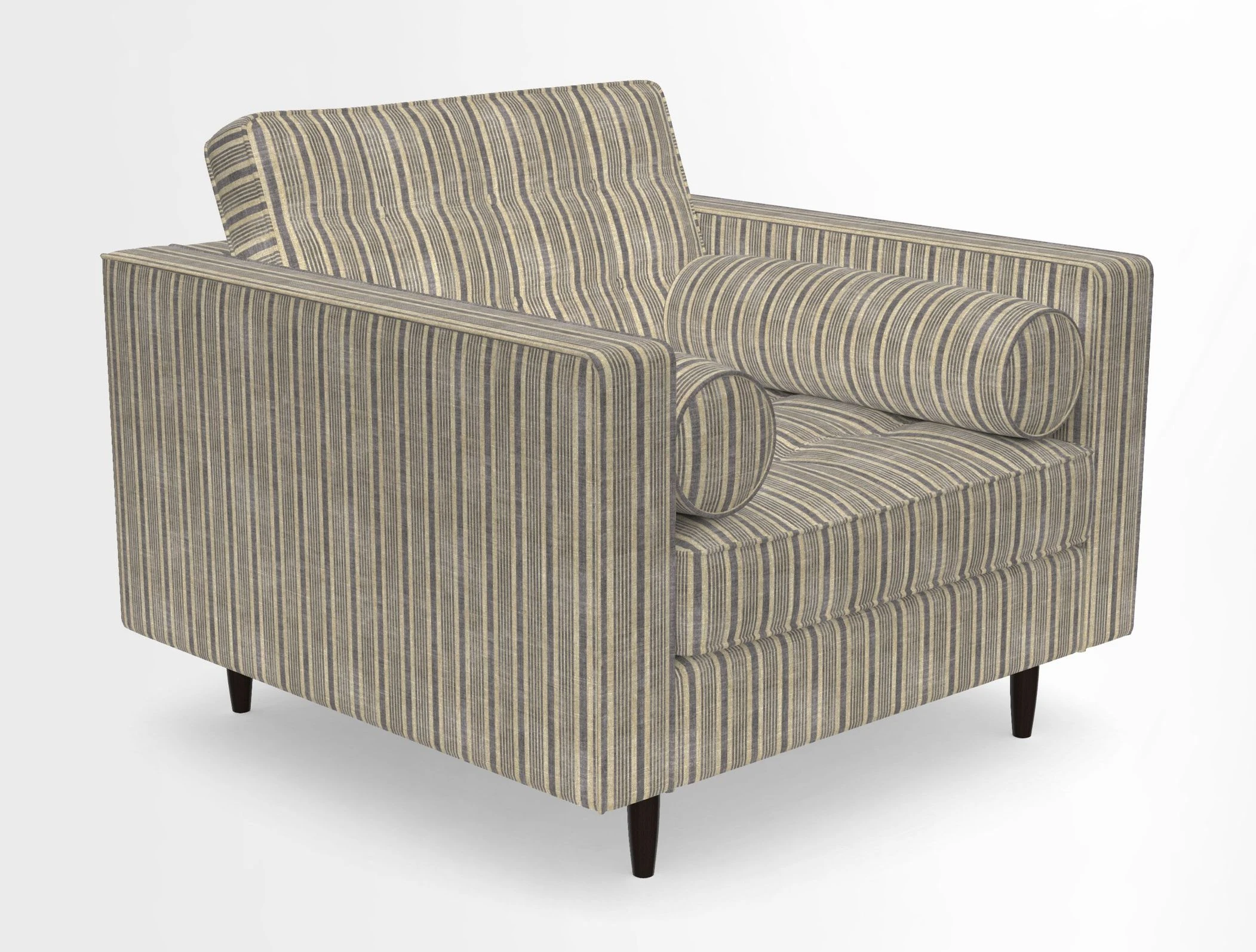 Marylebone Chair in Clever Tough And Eco Velvet Indigo