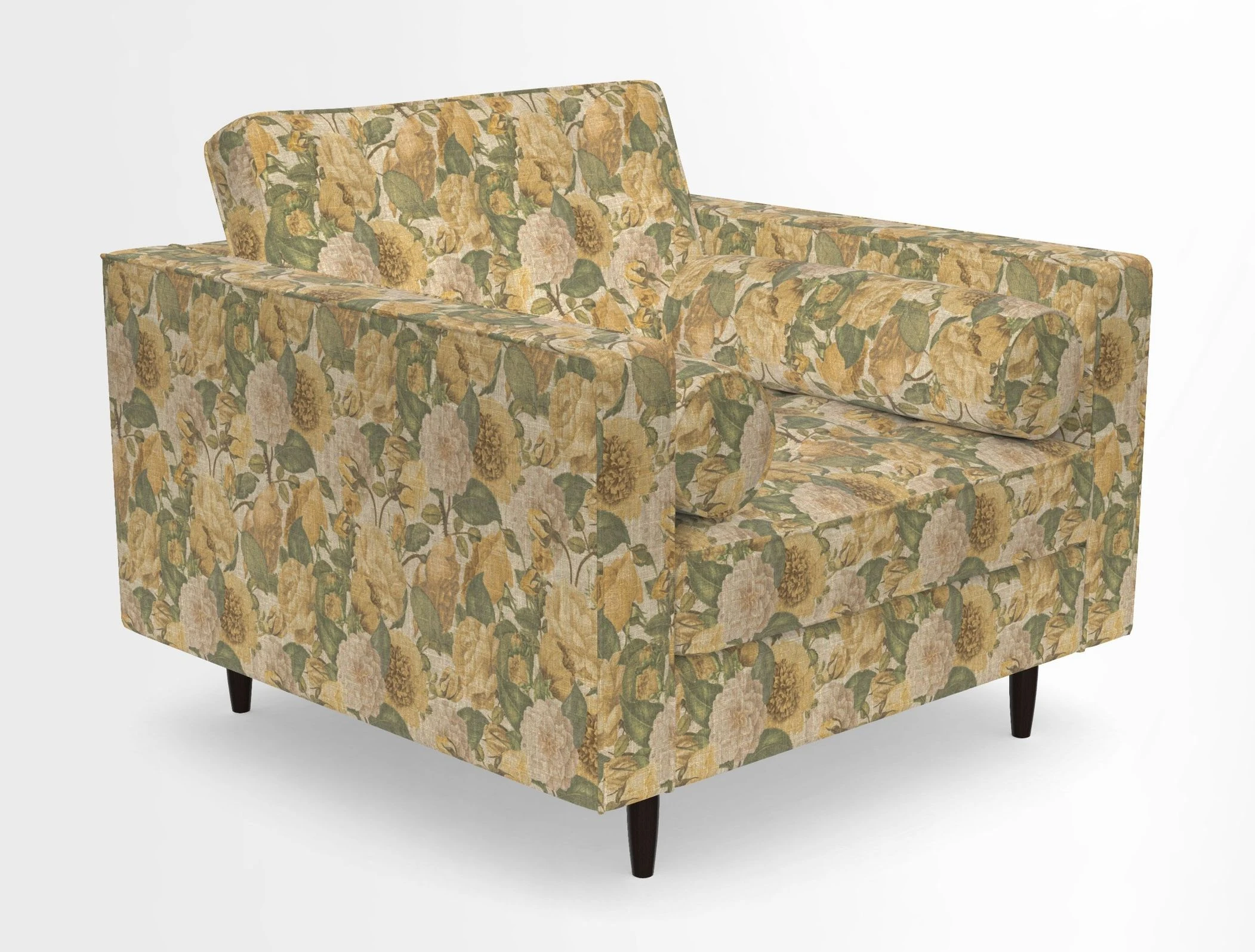 Marylebone Chair in Clever Tough And Eco Velvet Indigo