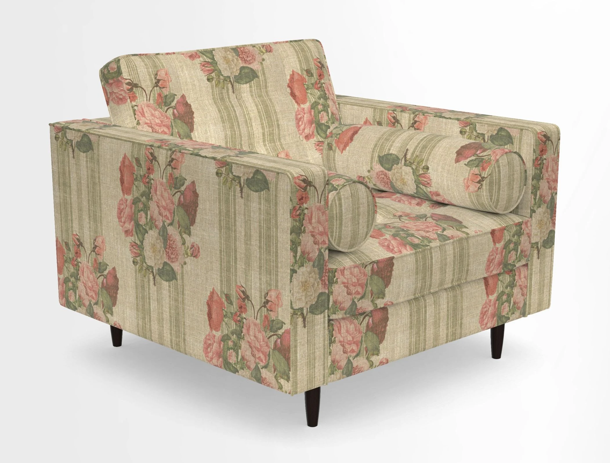 Marylebone Chair in Clever Tough And Eco Velvet Indigo